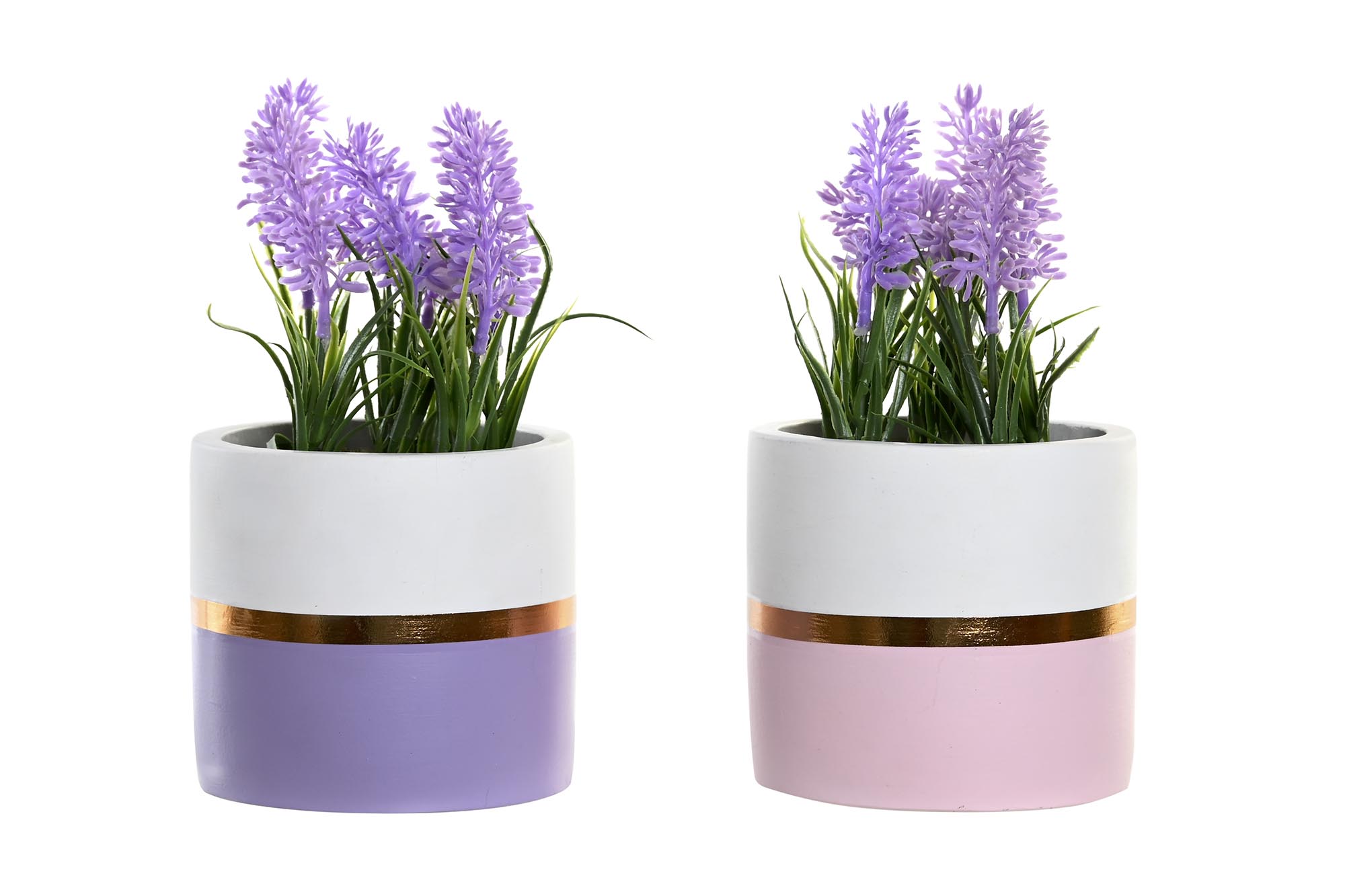 PLANTA CERAMICA PE 10,5X10,5X20 LAVANDA 2 SURT.