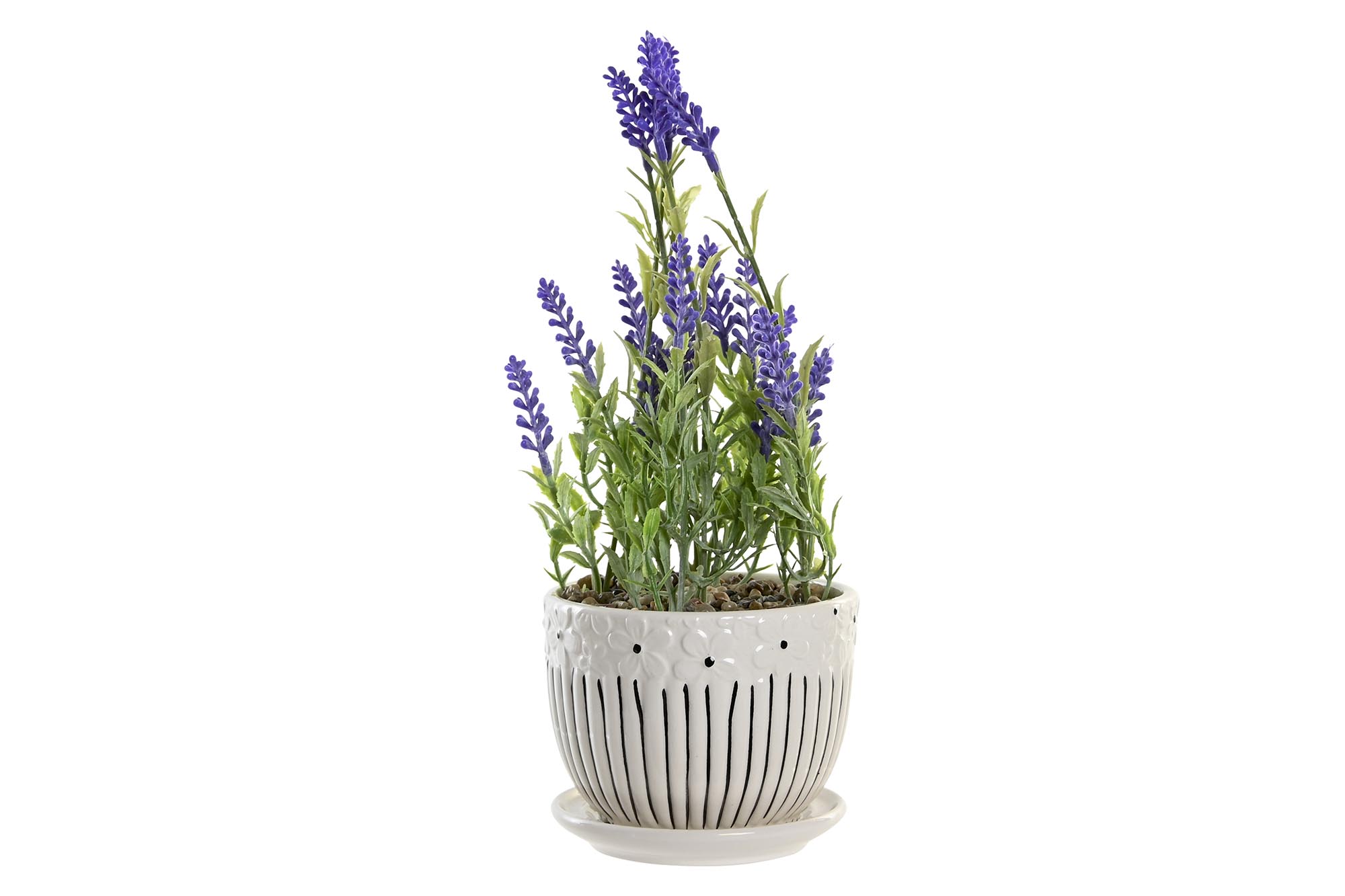 PLANTA CERAMICA PE 11X11X28 LAVANDA 2 SURT.