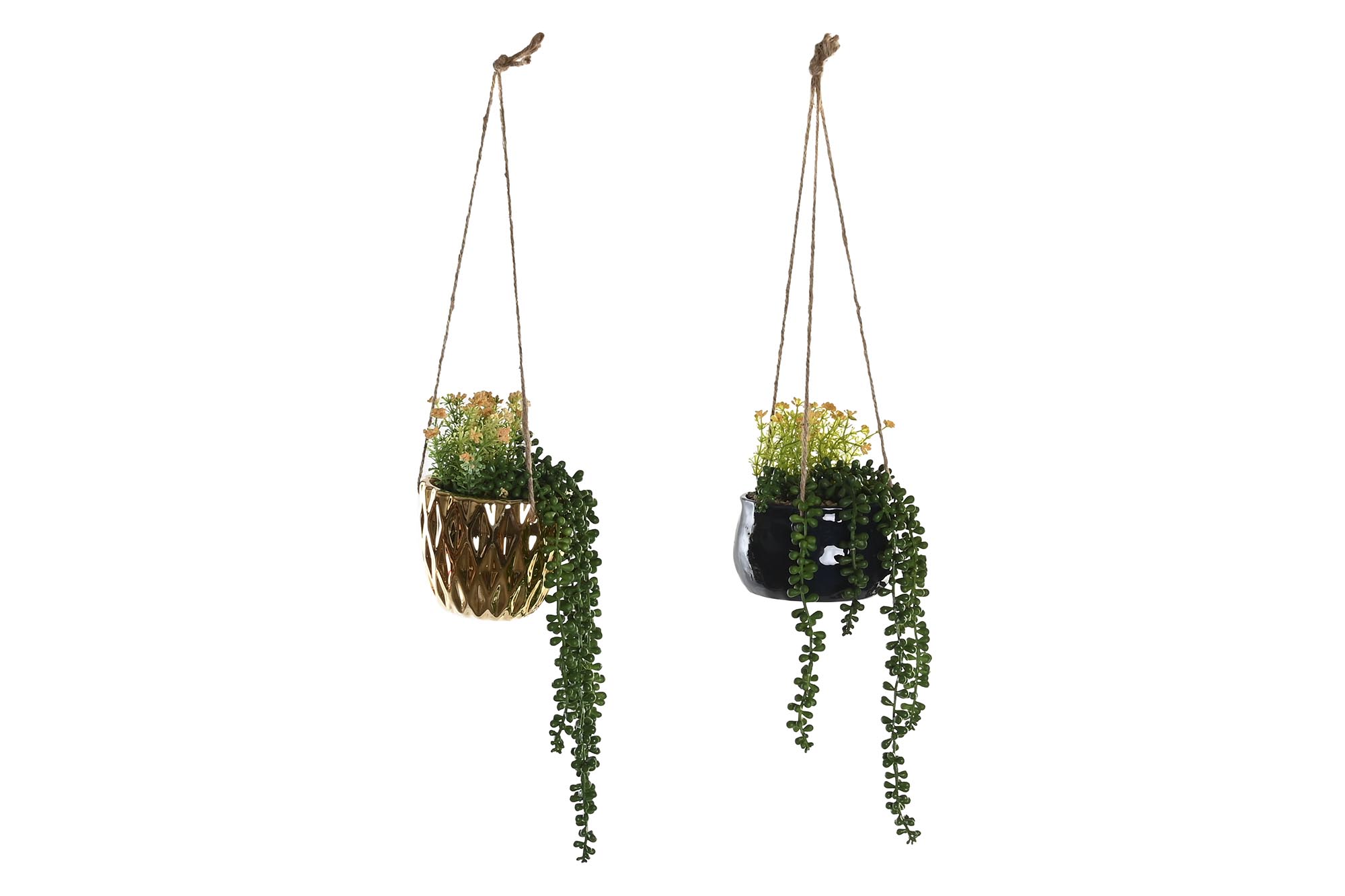 PLANTA CERAMICA PE 15X15X70 COLGANTE 2 SURT.