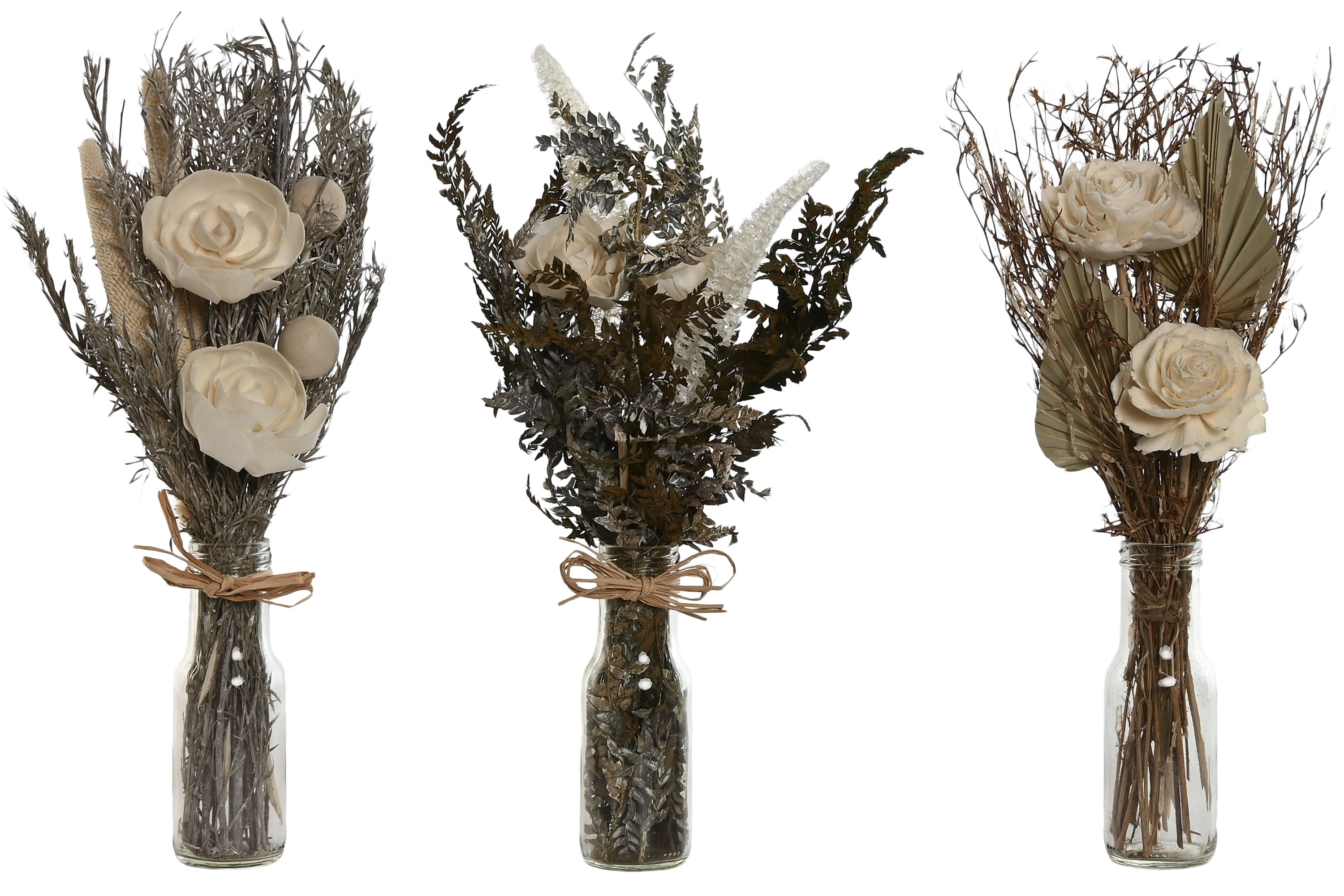 PLANTA FLOR SECA CRISTAL 11X11X40 3 SURT.