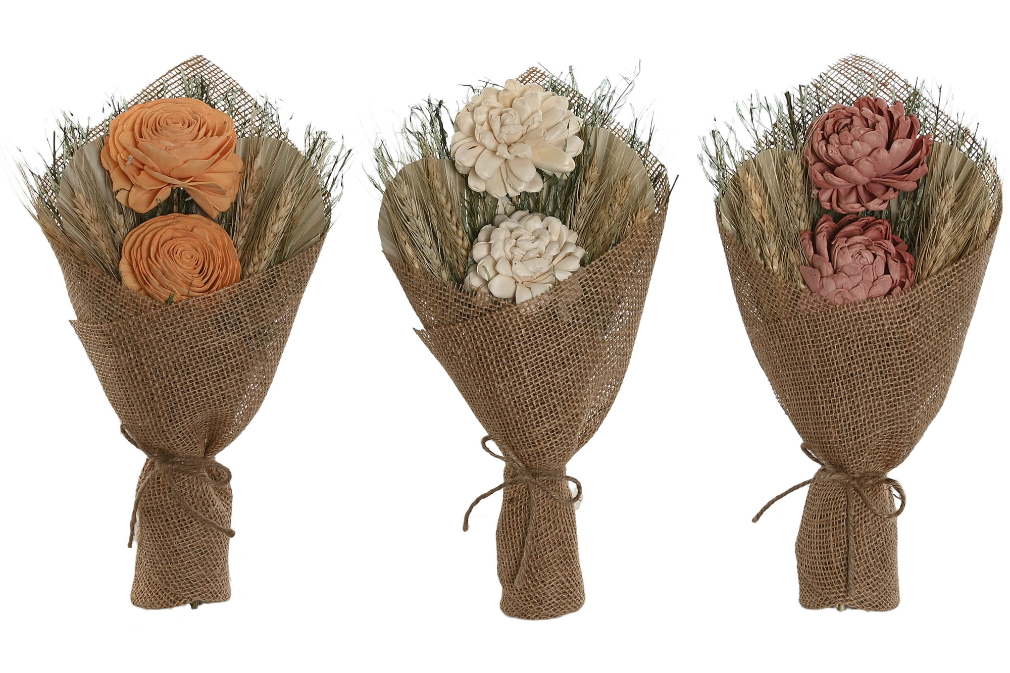 RAMO FLOR SECA YUTE 20X8X35 3 SURT.