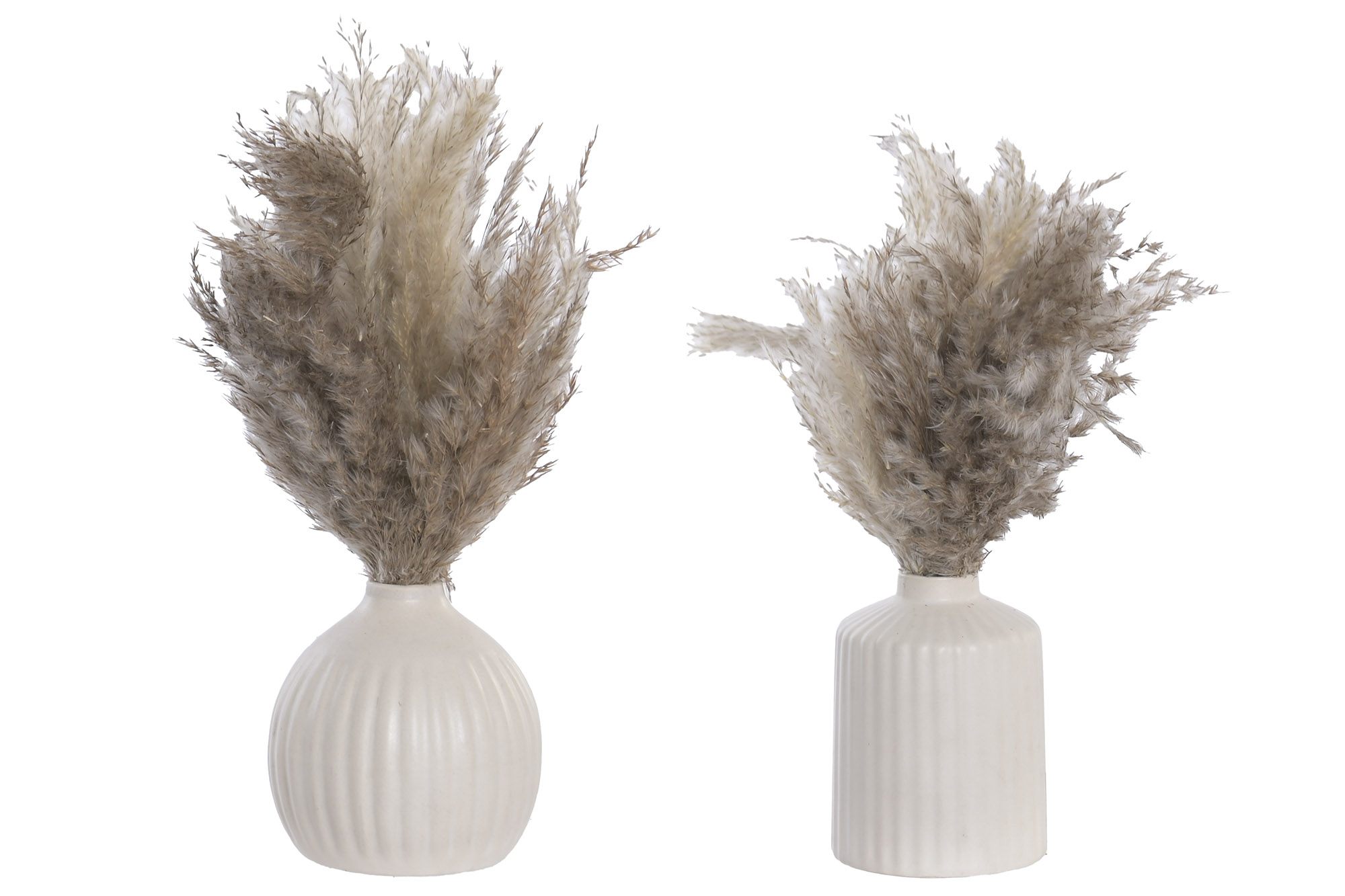 PLANTA FLOR SECA CERAMICA 15X15X30 2 SURT.