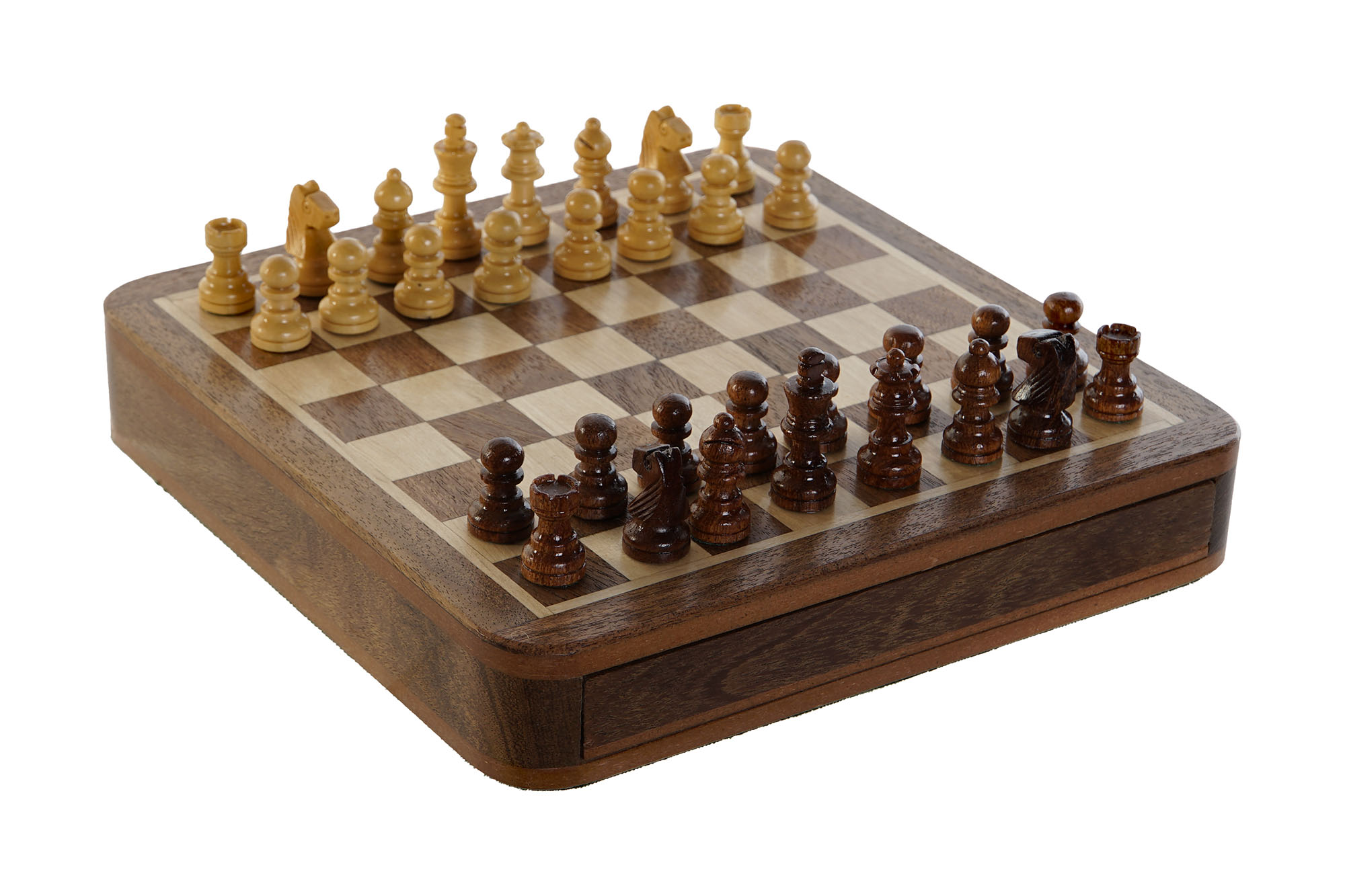 JUEGO SET 2 ACACIA ARCE 18X18X3 MAGNETICO NATURAL
