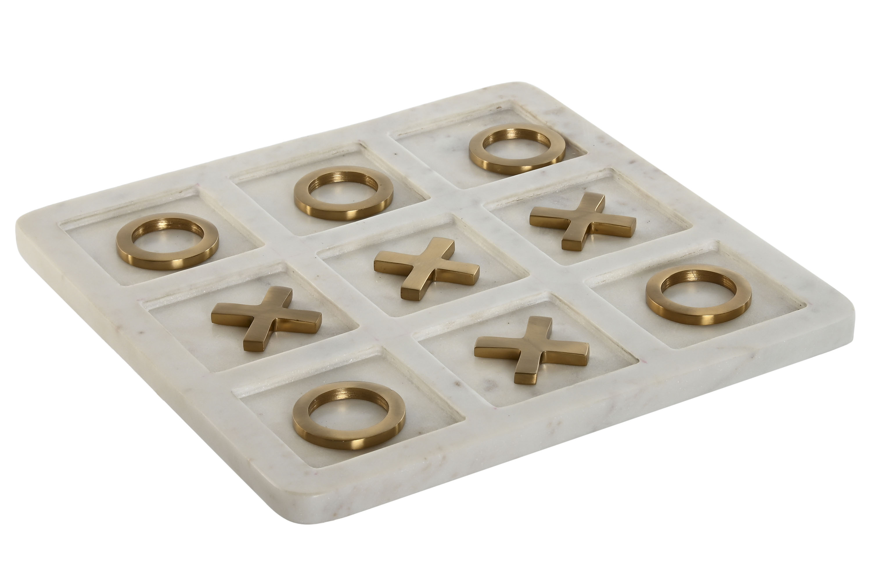 JUEGO DE MESA MARMOL 30X30X1,5 TRES EN RAYA