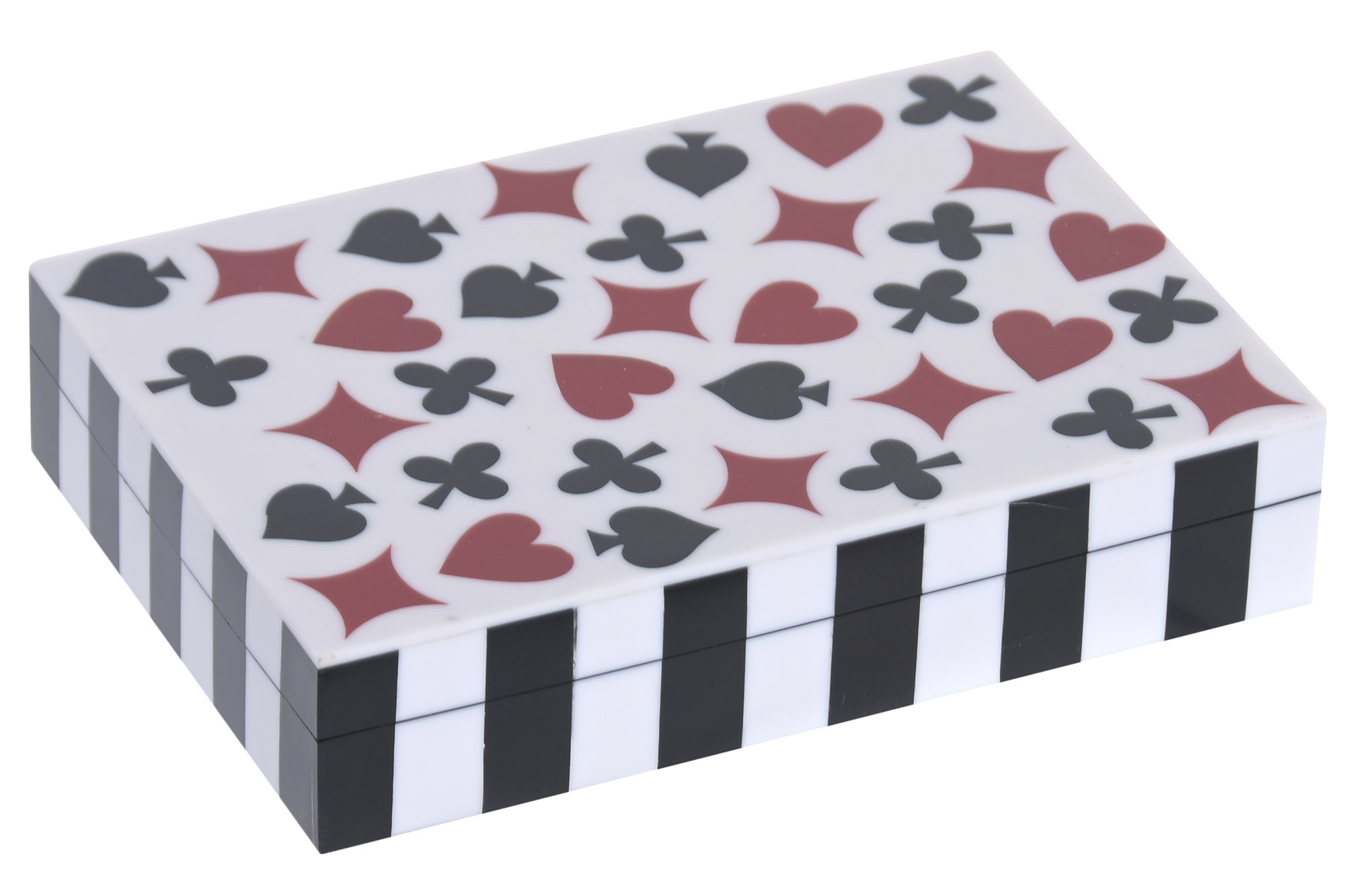 JUEGO SET 2 RESINA 17X11,7X3,8 MULTICOLOR