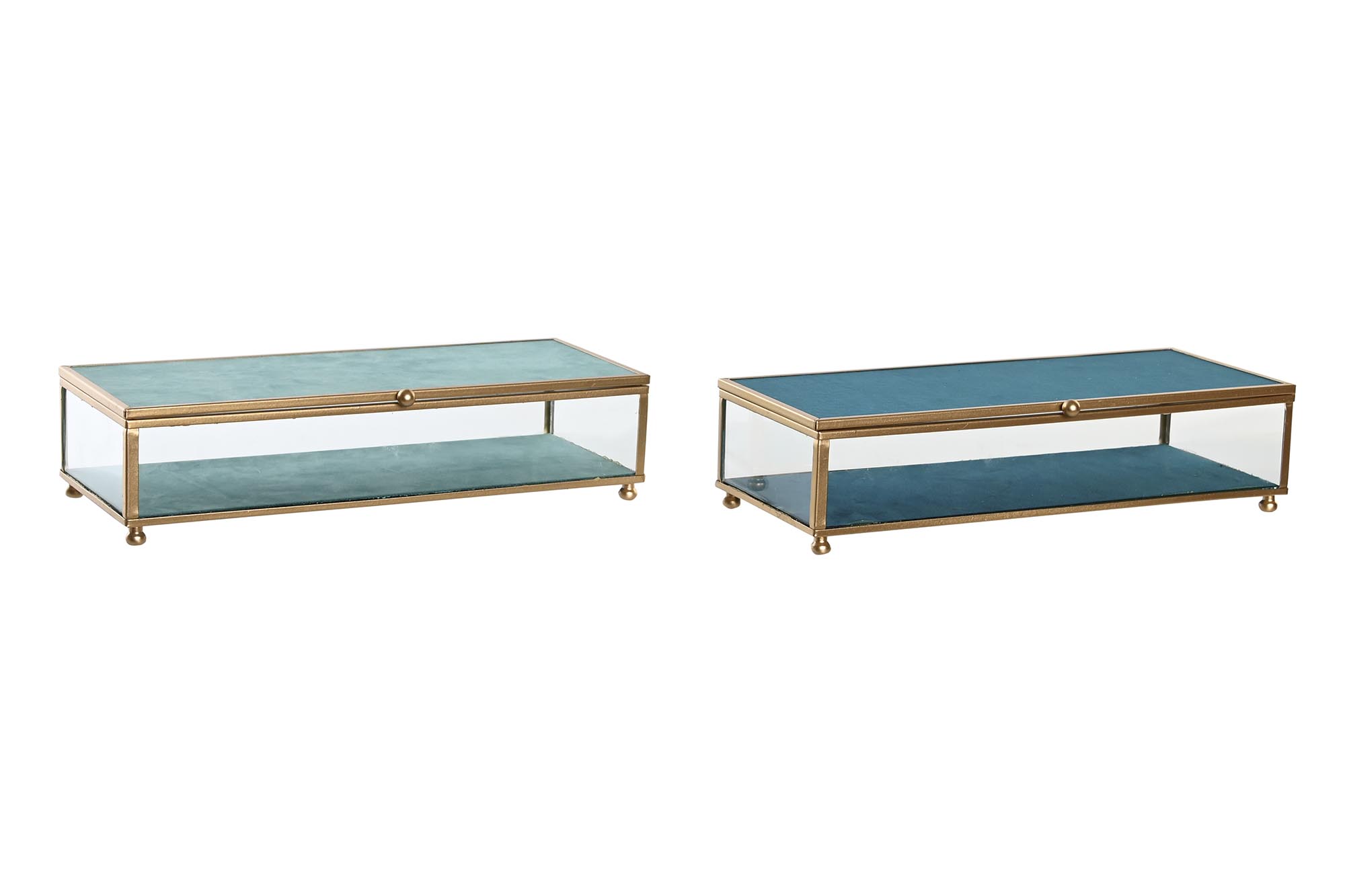 JOYERO CRISTAL METAL 25X10X5 2 SURT.