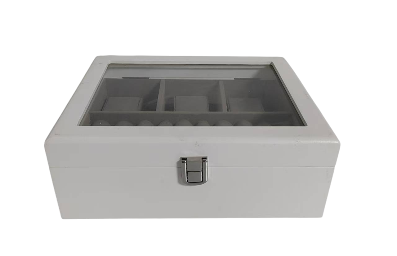 JOYERO MDF 22X19X8,5 LACADO BLANCO