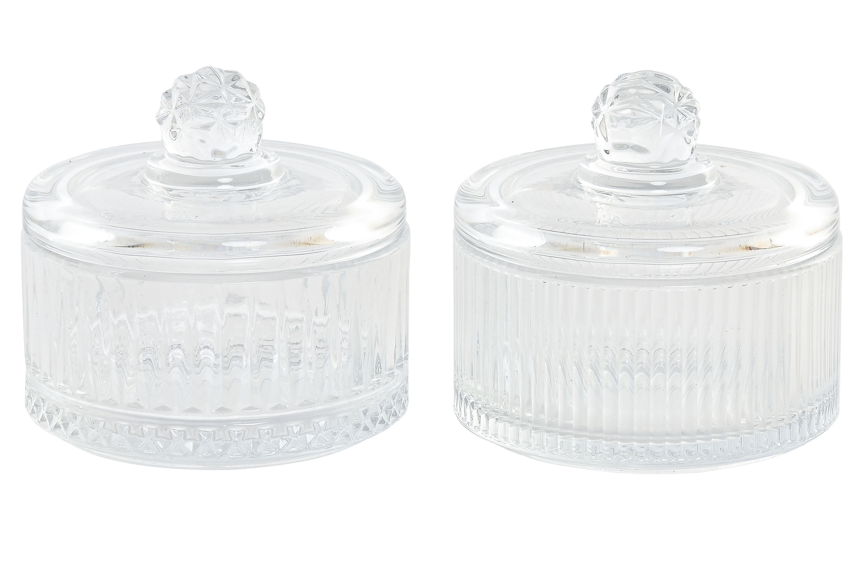 JOYERO CRISTAL 10,5X10,5X10 330ML GRABADO 2 SURT.