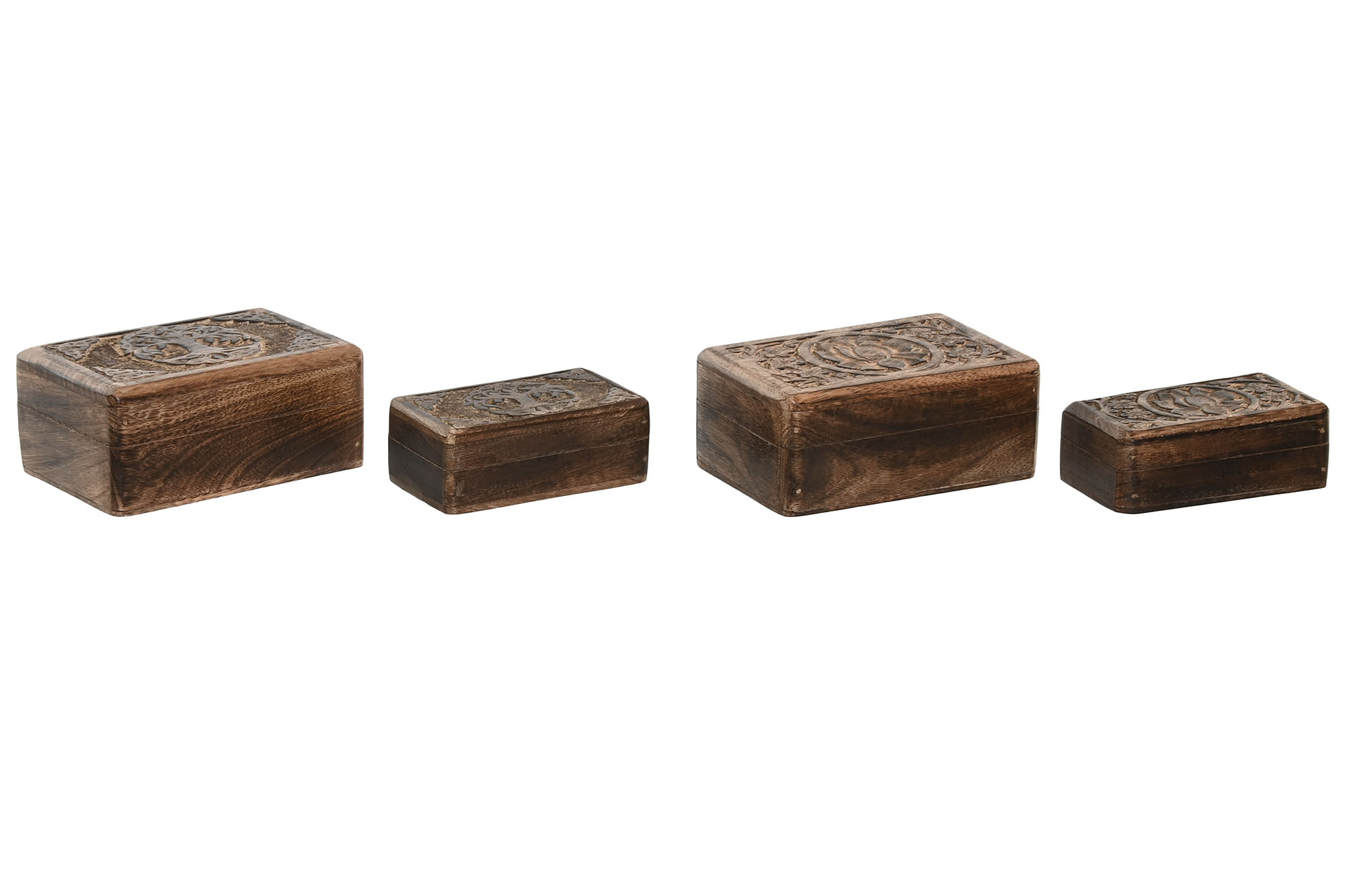 JOYERO SET 2 MANGO 15X10X6 ARBOL DE LA VIDA 2 SURT