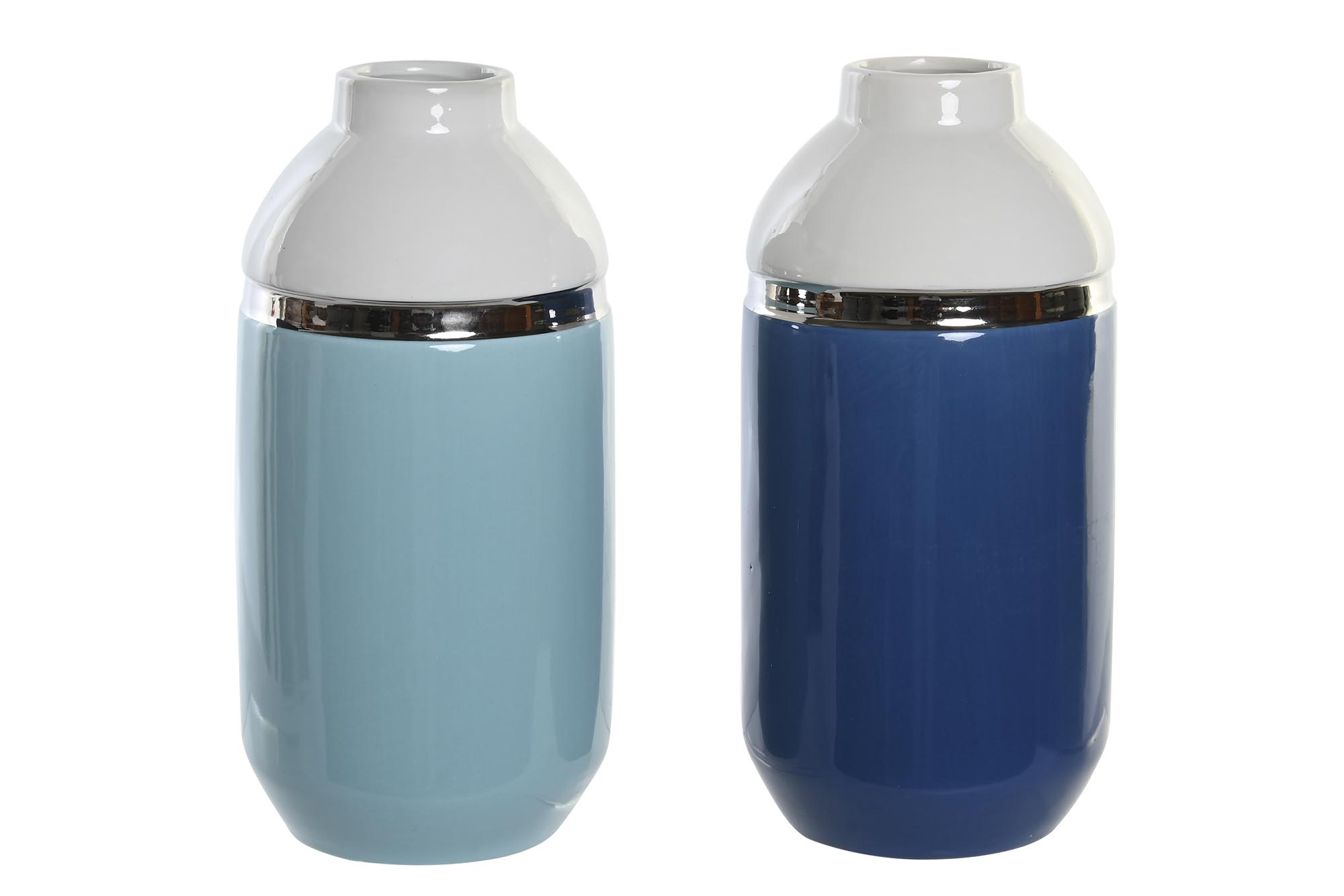JARRON GRES 12,5X12,5X25 ESMALTADO 2 SURT.