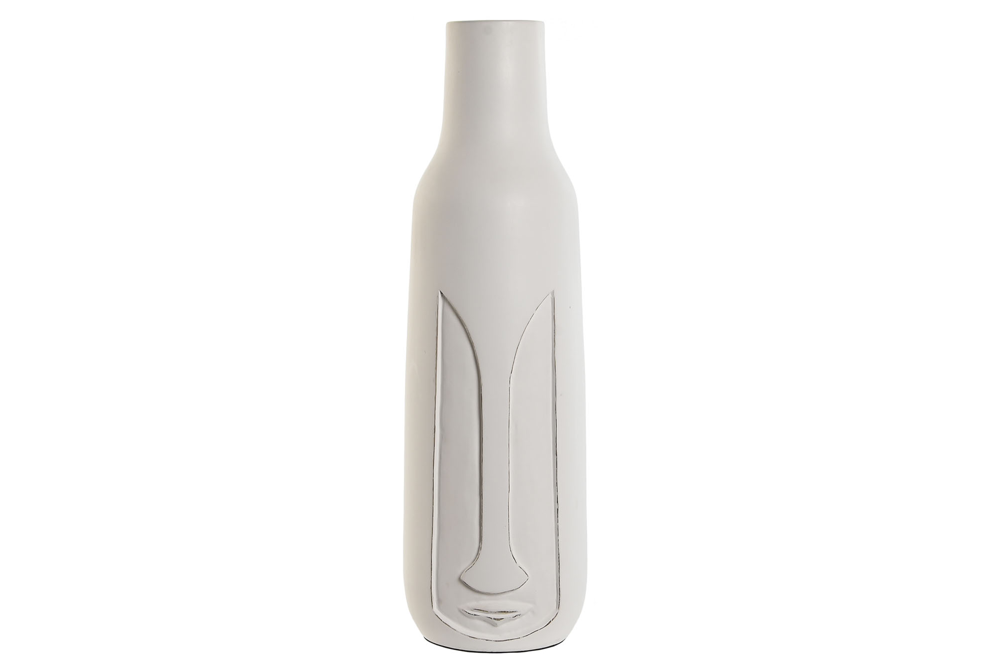 JARRON MANGO 15X15X45 CARA BLANCO