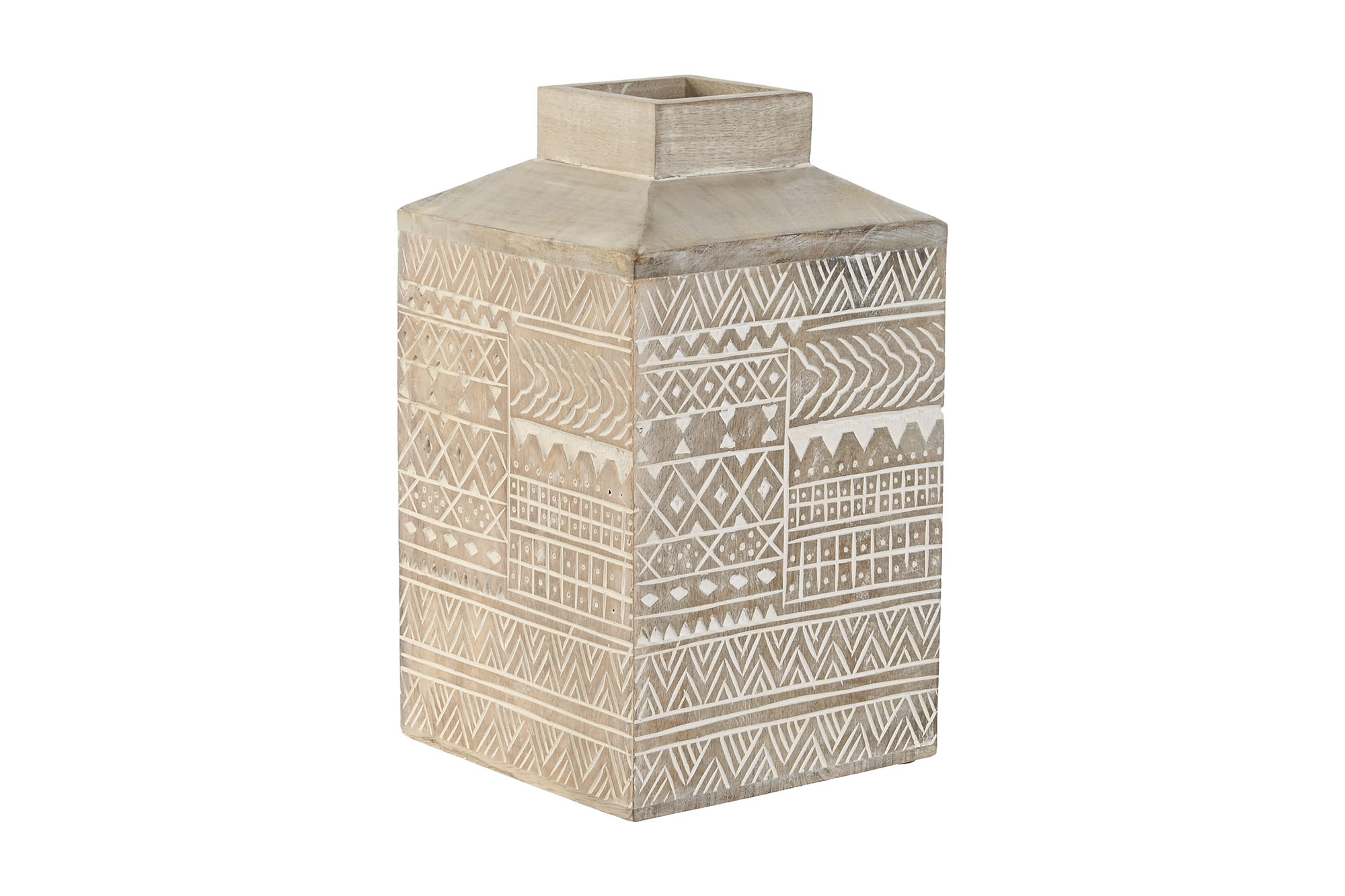 JARRON MANGO 18X18X30,5 CENEFA BLANCO