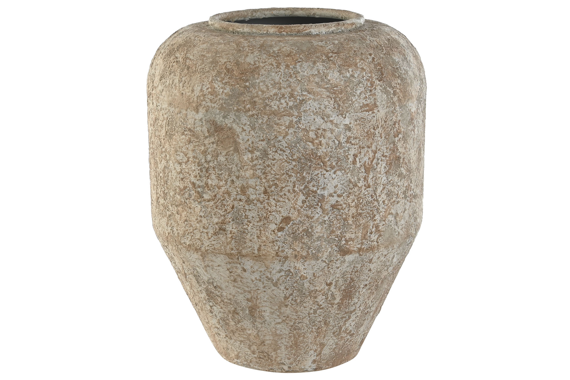JARRON METAL 31,5X31,5X38,5 BLANCO