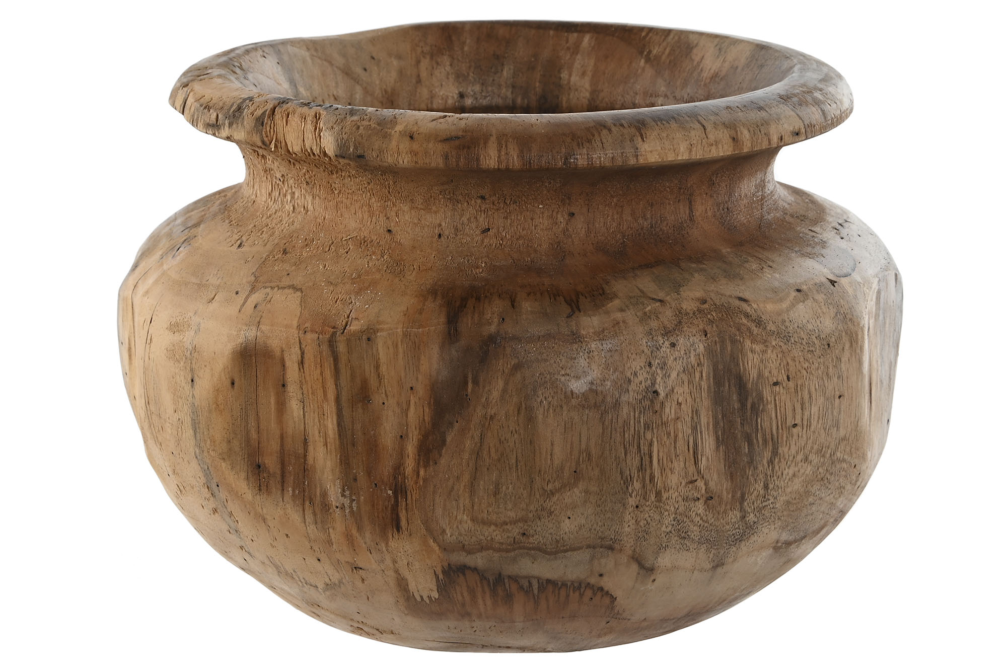 JARRON TECA 26X26X20 NATURAL