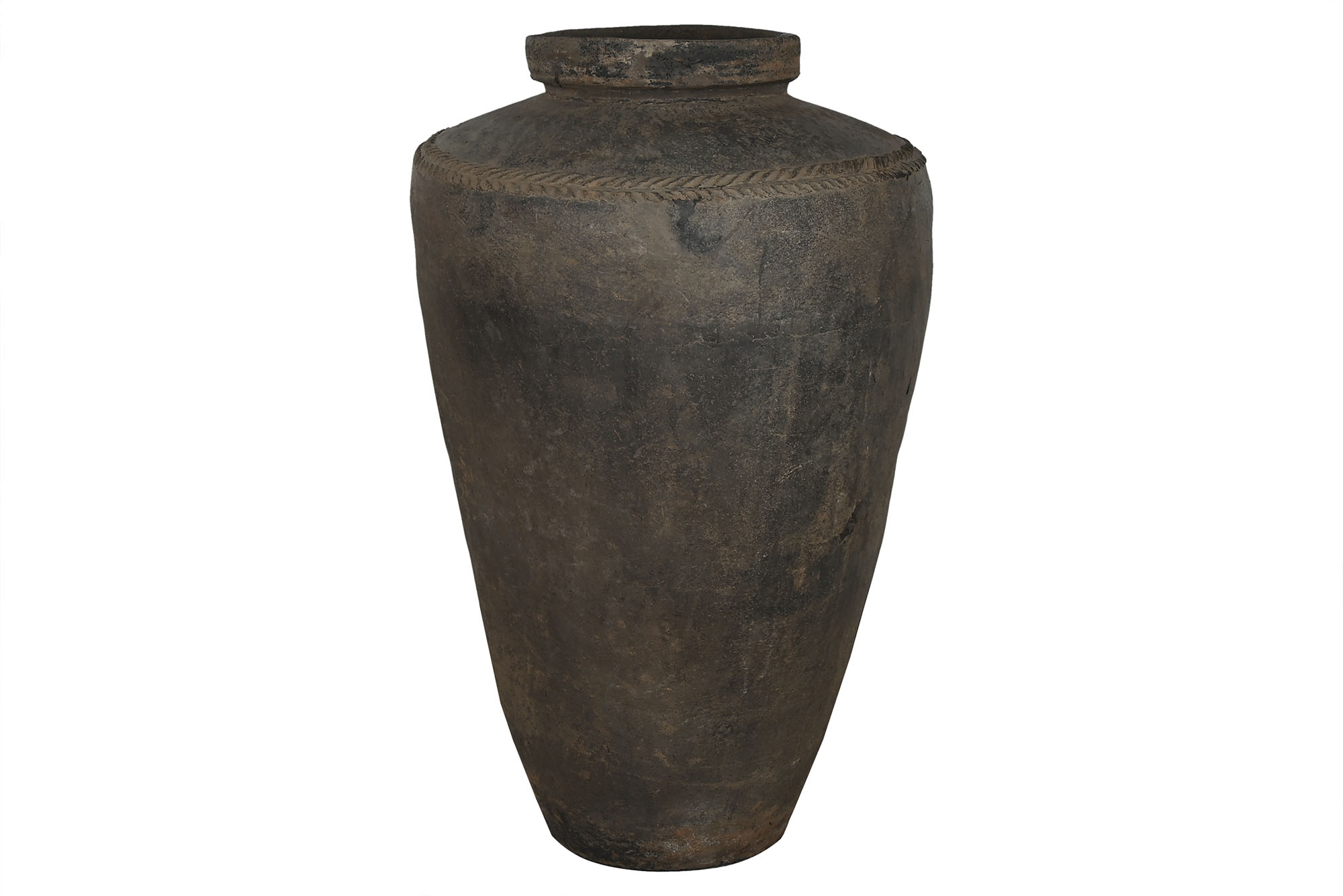 ANFORA TERRACOTA 76X76X96 PIEZA UNICA ANTIGUA