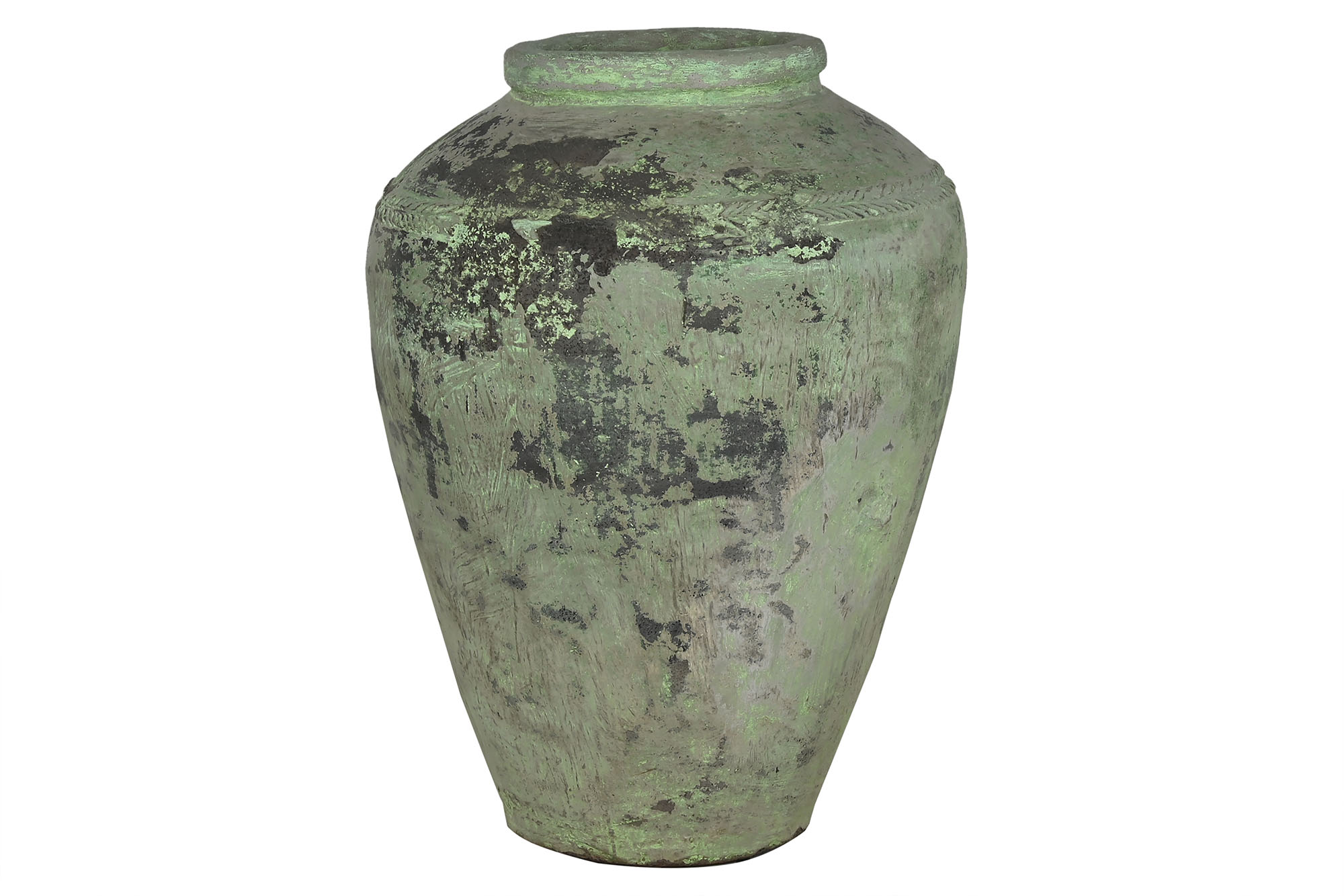 ANFORA TERRACOTA 65X65X72 PIEZA UNICA ANTIGUA
