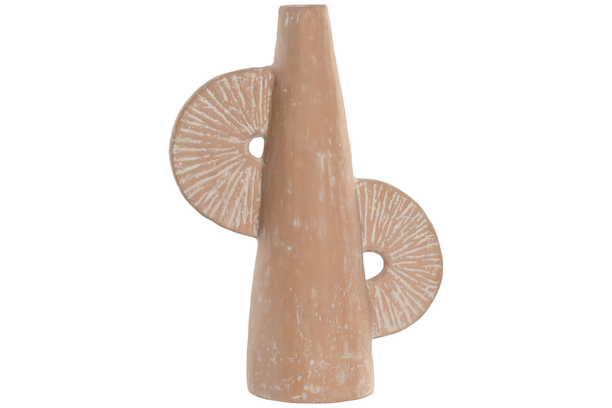 JARRON TERRACOTA 24X12X36 ASAS NATURAL