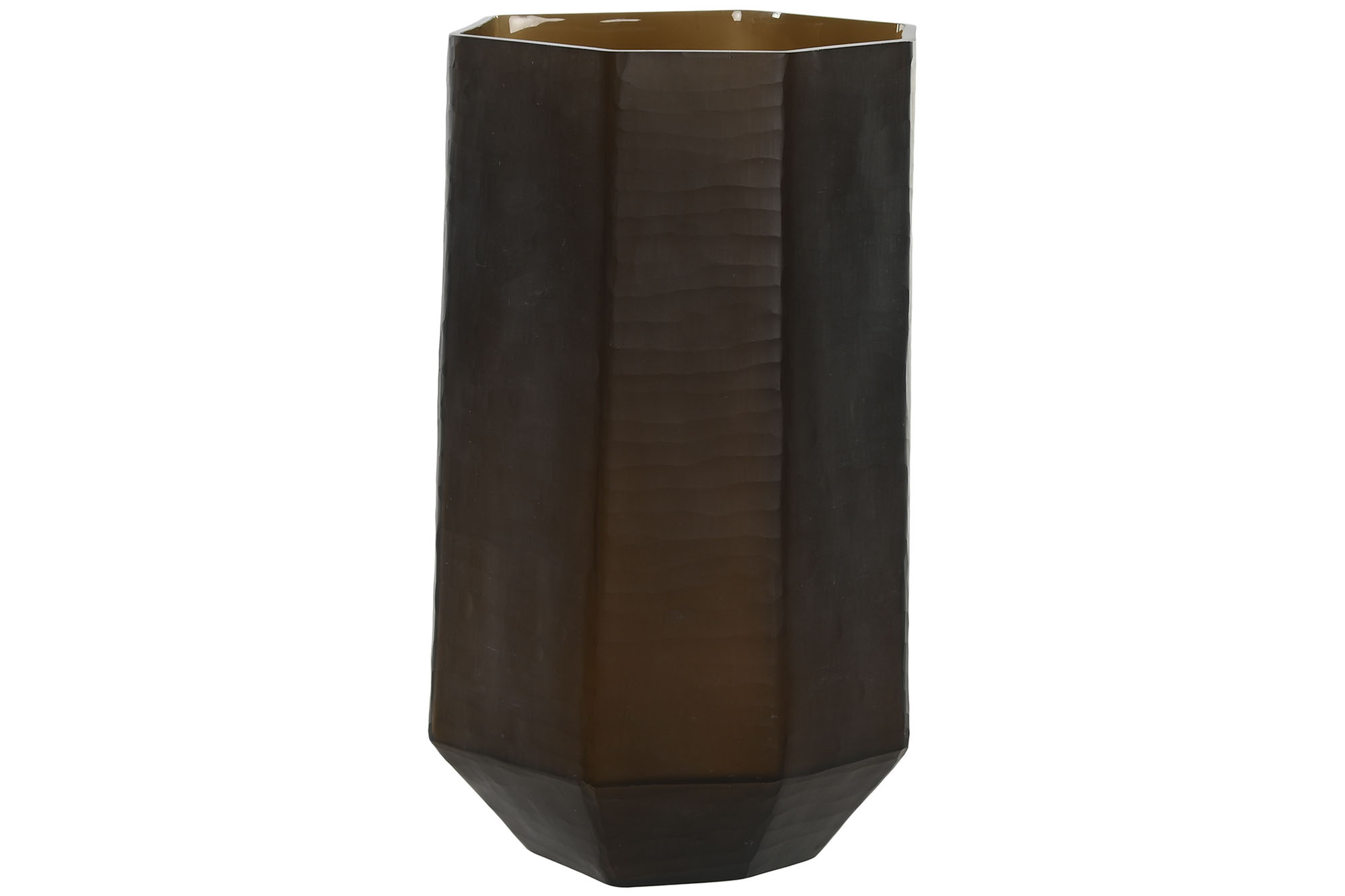 JARRON CRISTAL 18X18X31 3,7 Kg, GLASEADO