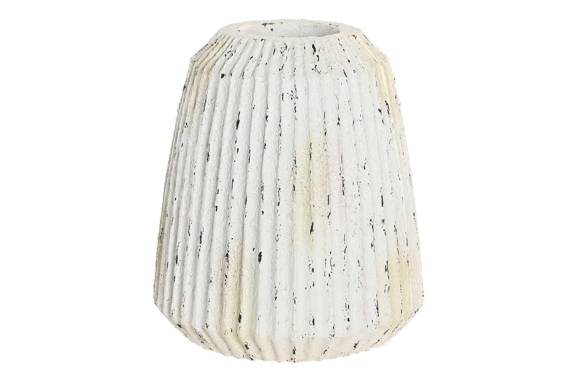 JARRON MAGNESIA 28,5X28,5X32,5 BLANCO