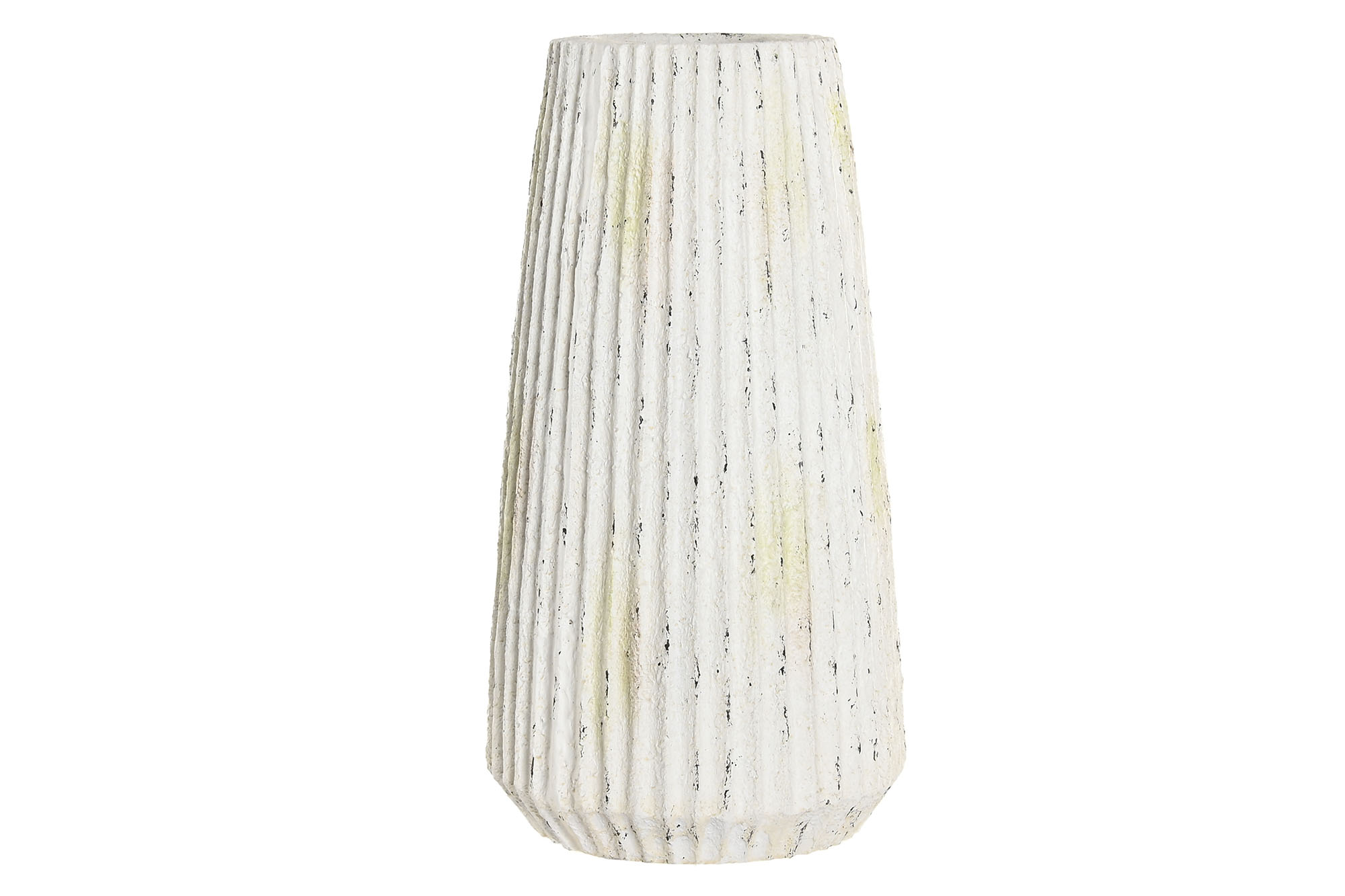 JARRON MAGNESIA 28X28X53 BLANCO
