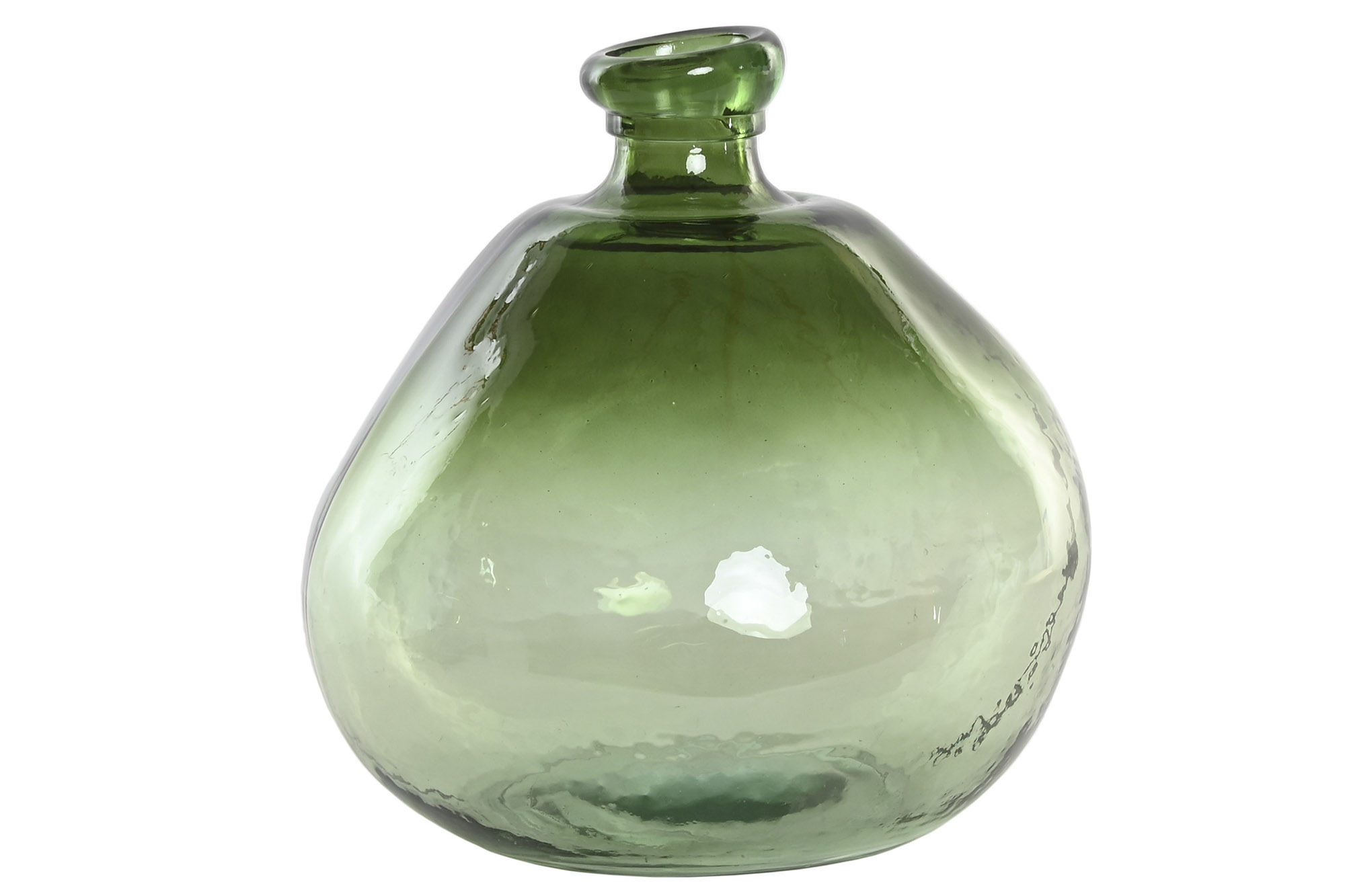 JARRON CRISTAL RECICLADO 31X31X32 11L, ORGANICO