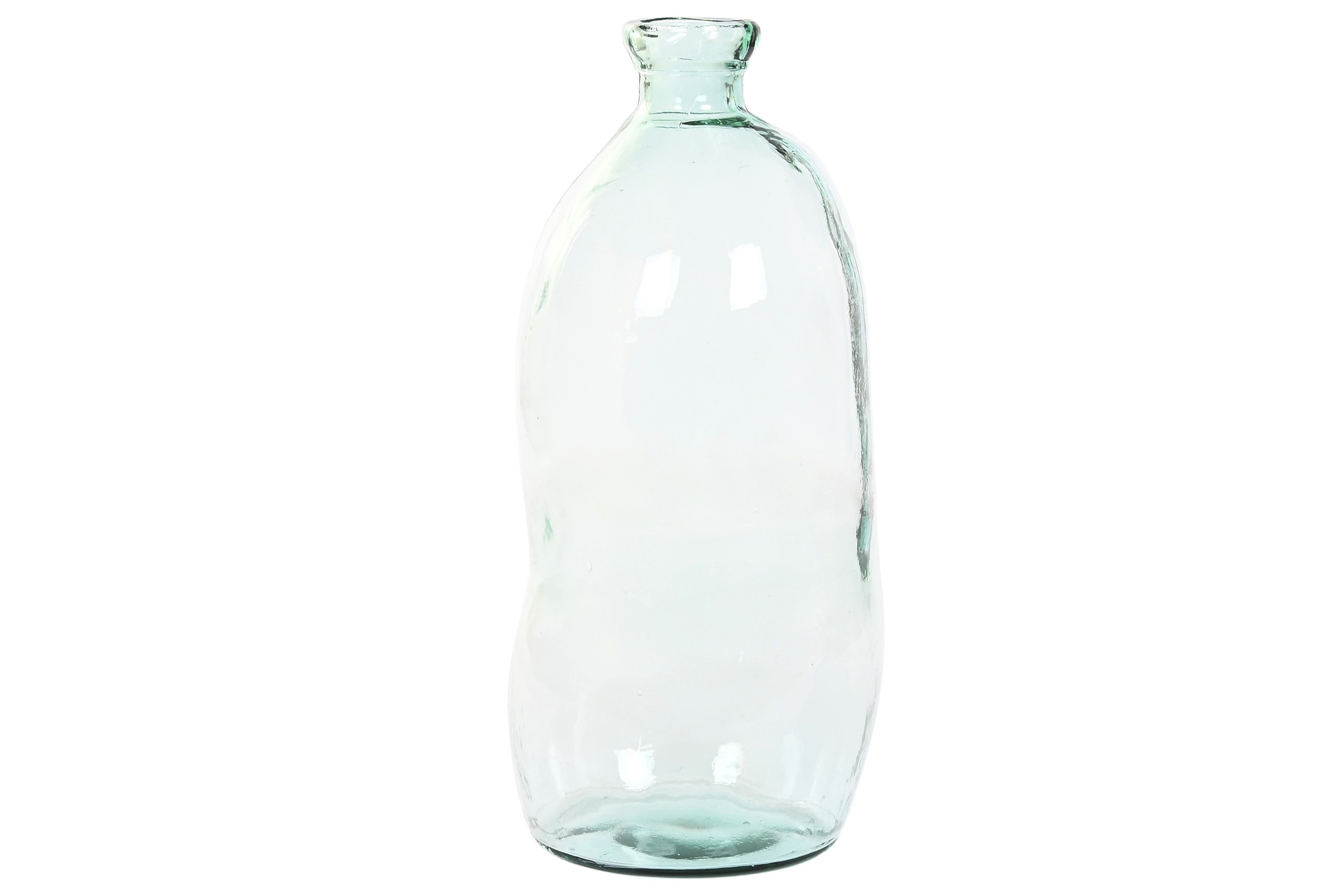 JARRON CRISTAL RECICLADO 34X34X73 43L, ORGANICO