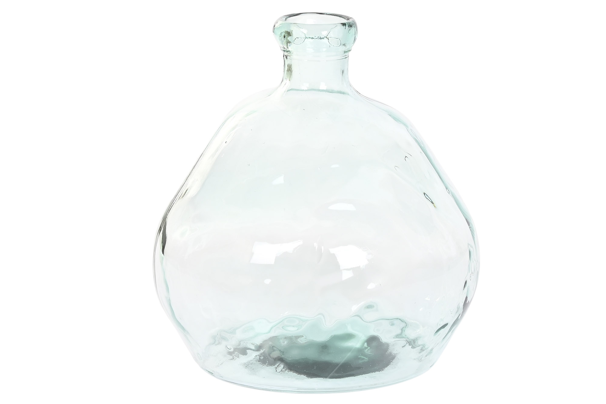 JARRON CRISTAL RECICLADO 45X45X47,5 40L, ORGANICO