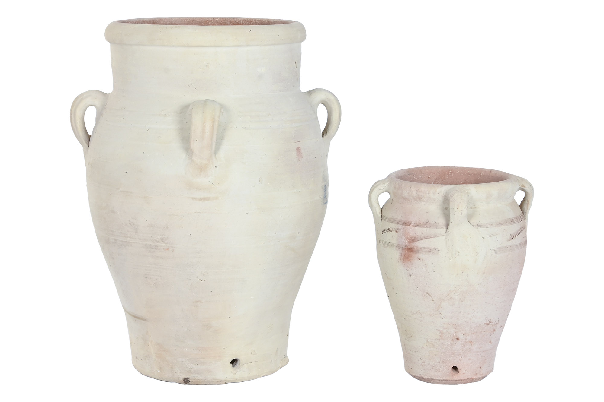ANFORA SET 2 TERRACOTA 53X53X72 41 KG, 4 ASAS