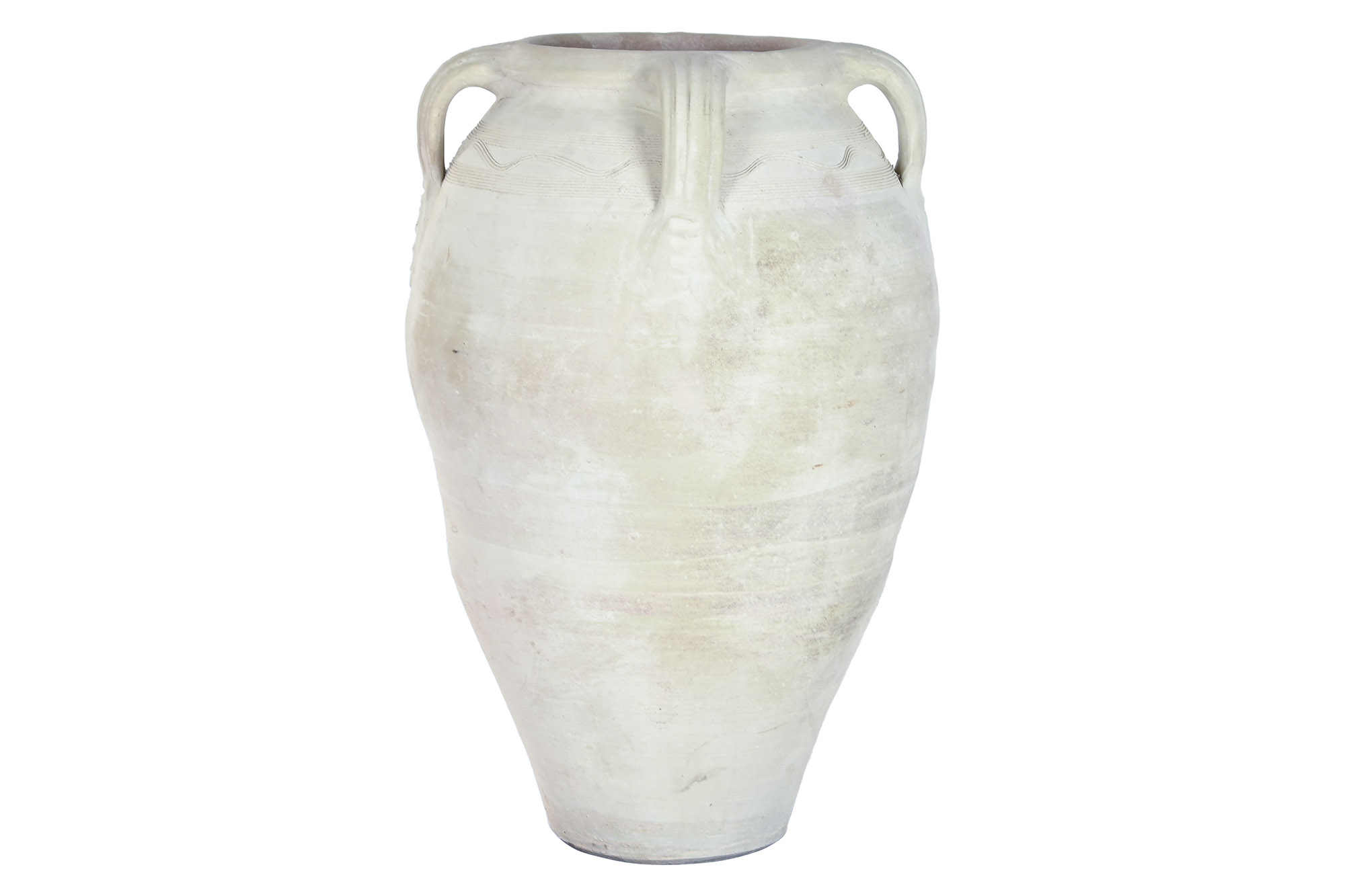 ANFORA TERRACOTA 53X53X98 48 KG, 4 ASAS ARTESANAL