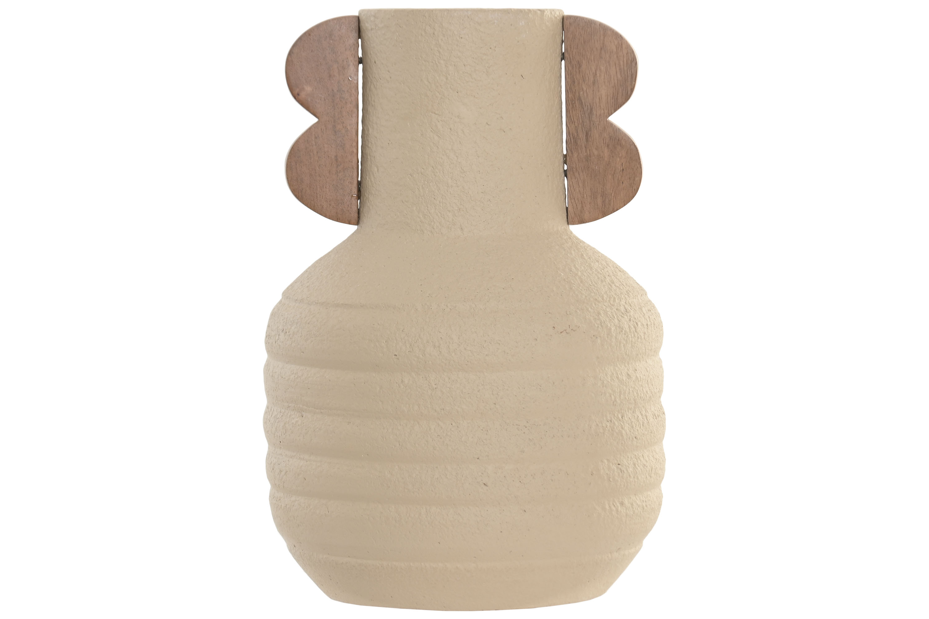 JARRON TERRACOTA MANGO 23X23X32 ASAS CRUDO