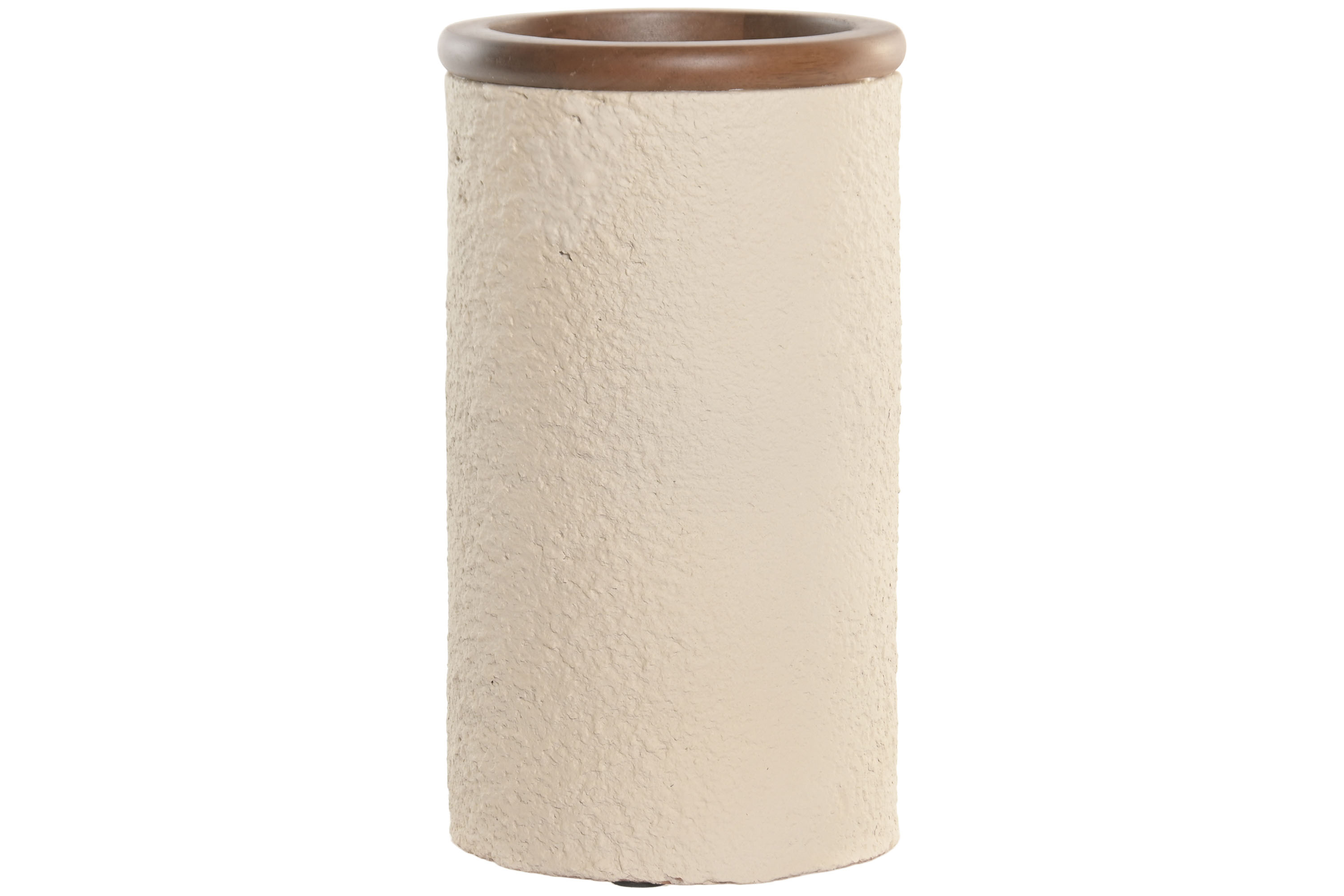 JARRON TERRACOTA MANGO 16X16X30 CRUDO