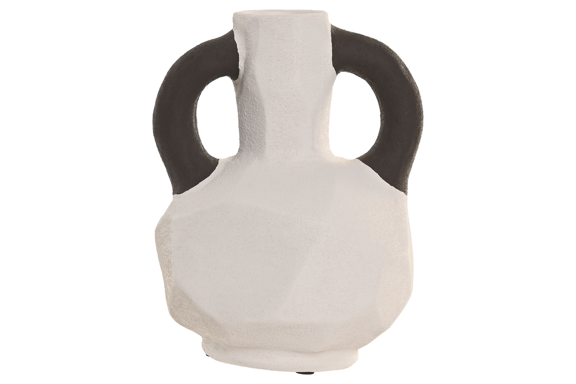 JARRON GRES 14X14X19 ASA BLANCO