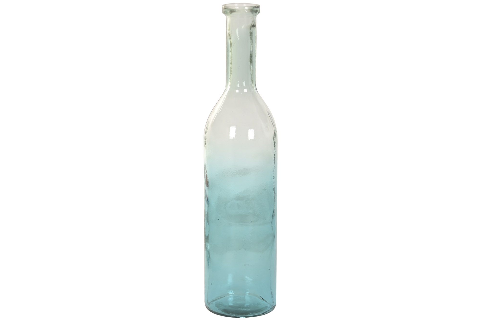 JARRON CRISTAL RECICLADO 18X18X74,5 BOTELLA
