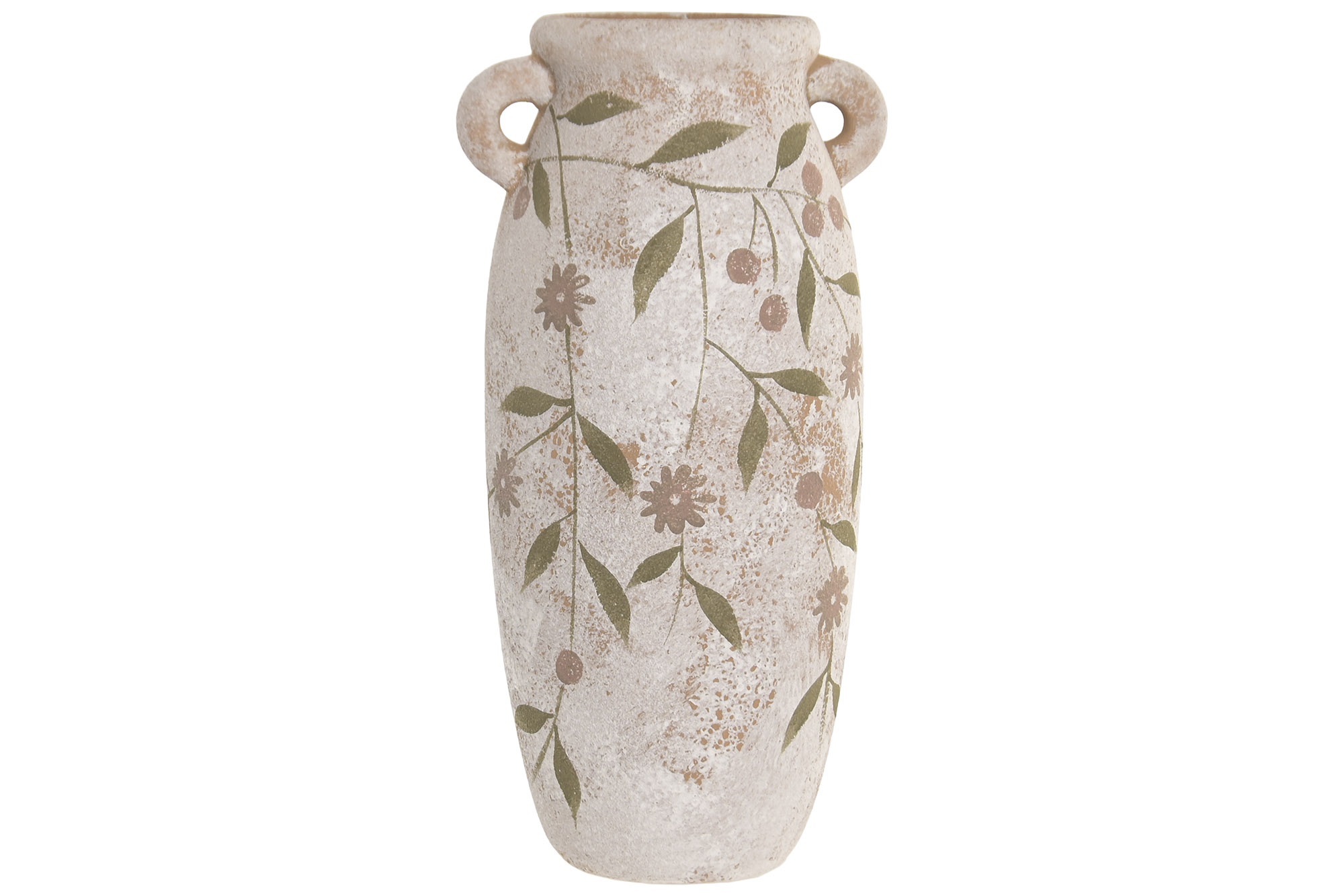 JARRON CERAMICA 22X22X47 MARRON