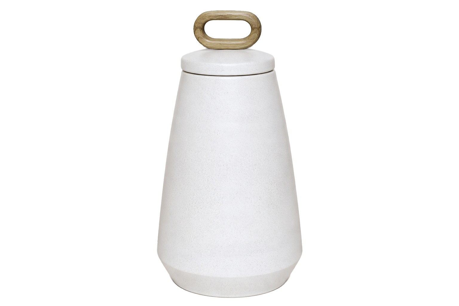 TIBOR FIBRA DE PAPEL MANGO 22X22X44 NATURAL BLANCO