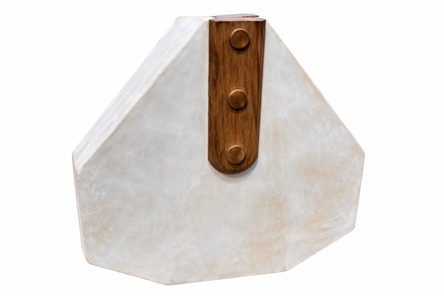 JARRON FIBRA DE PAPEL 34X11X30 DESGASTADO CRUDO