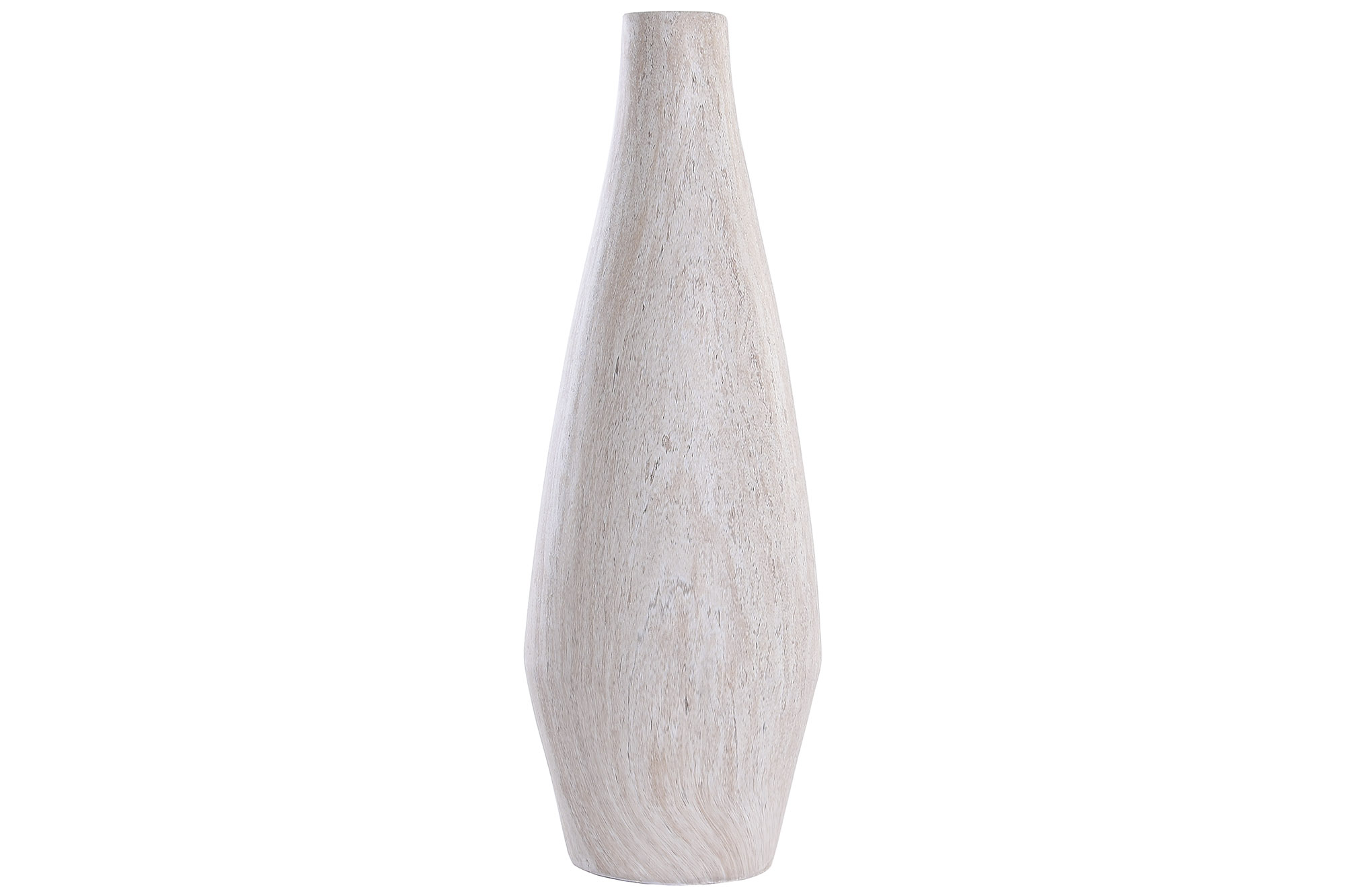 JARRON MAGNESIA 25X25X73 SIMIL MARMOL CRUDO