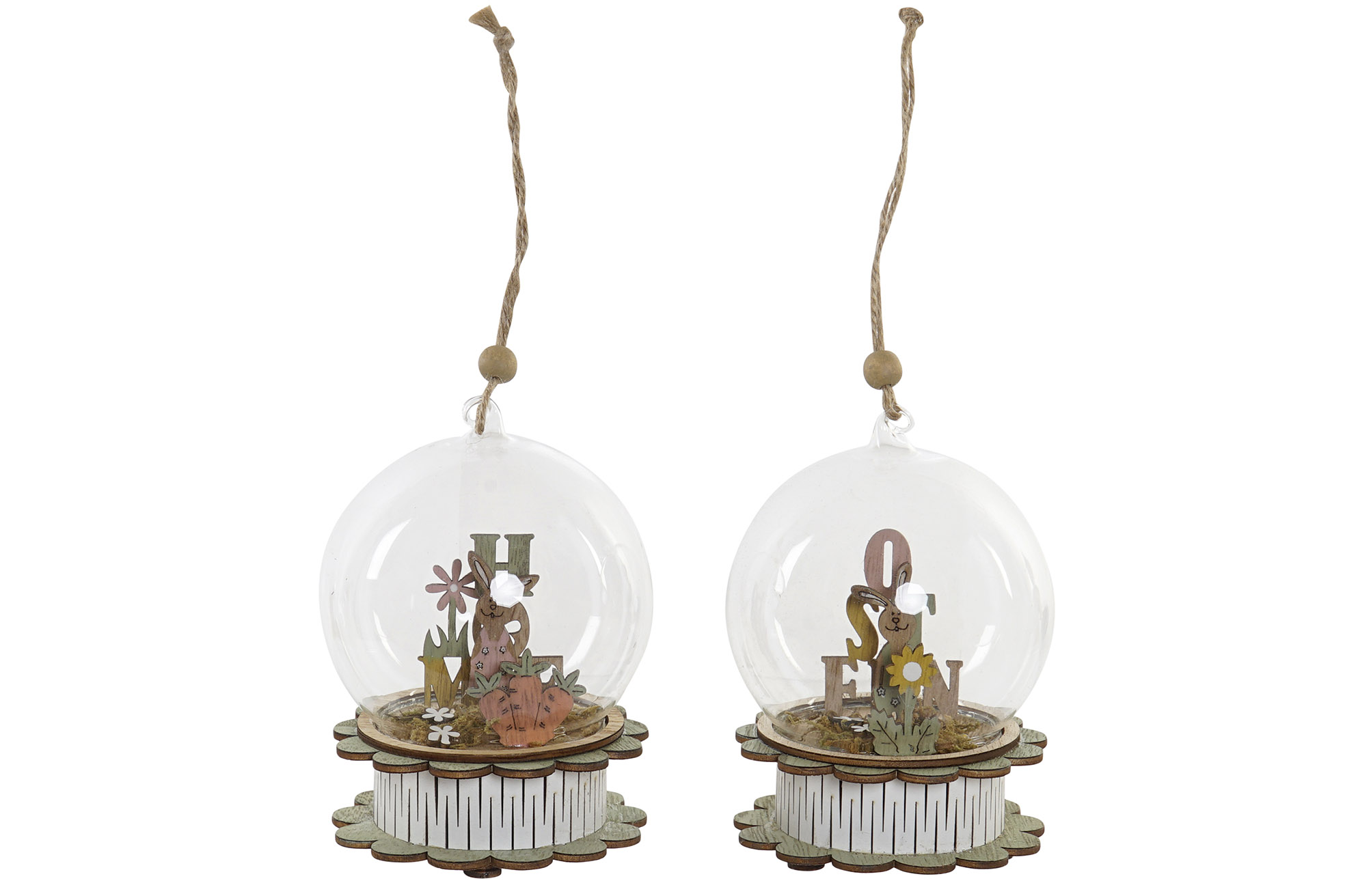 DECORACION LUMINOSA LED 10X10X4 2XLR44 2 SURT.