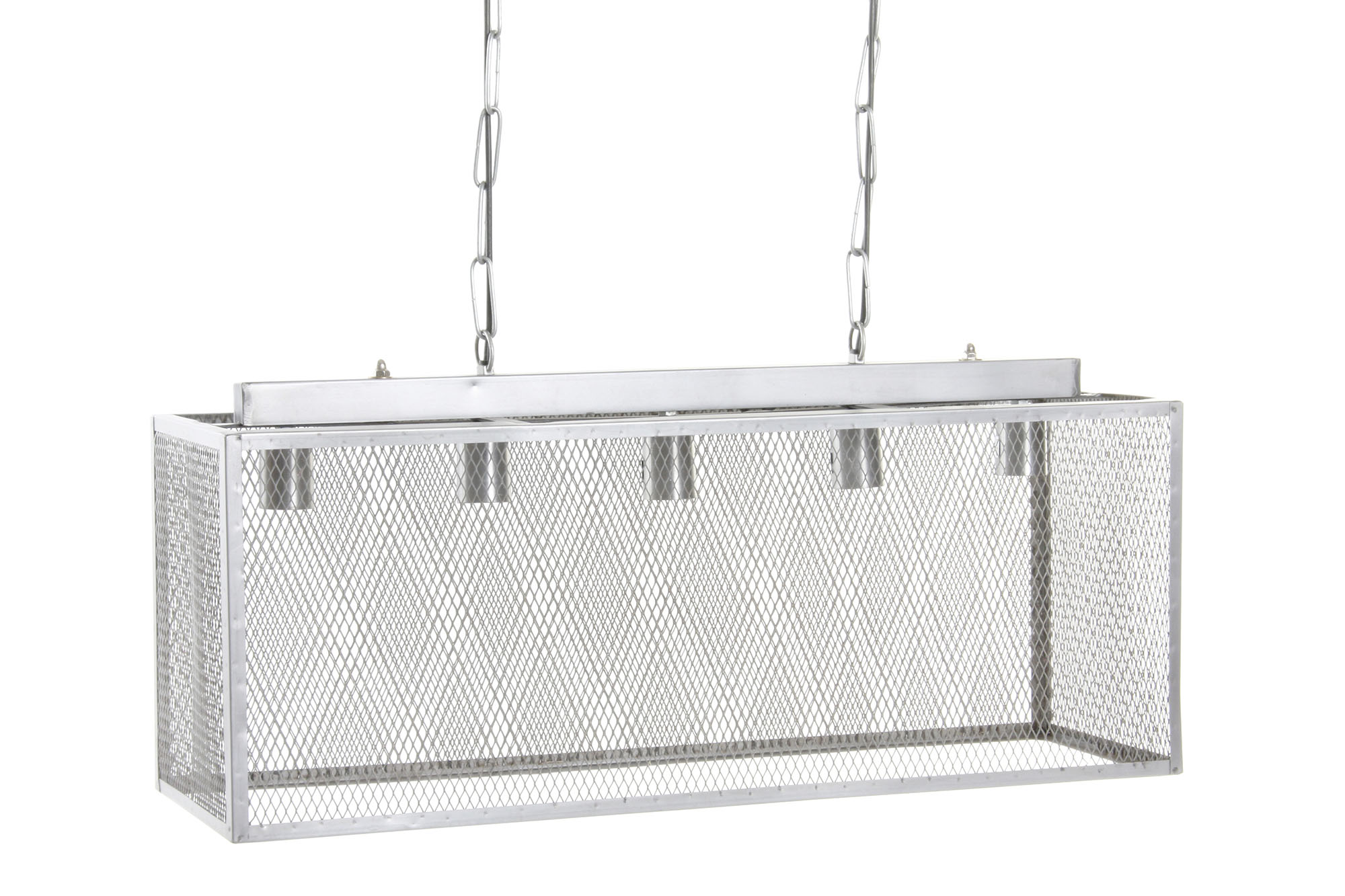 LAMPARA TECHO METAL 79X26X120 GRIS