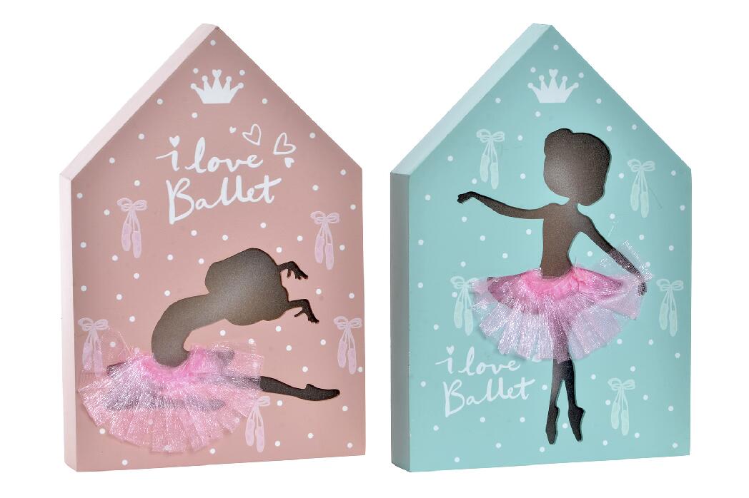 DECORACION LUMINOSA LED 17X3,5X25 BALLET 2 SURT.