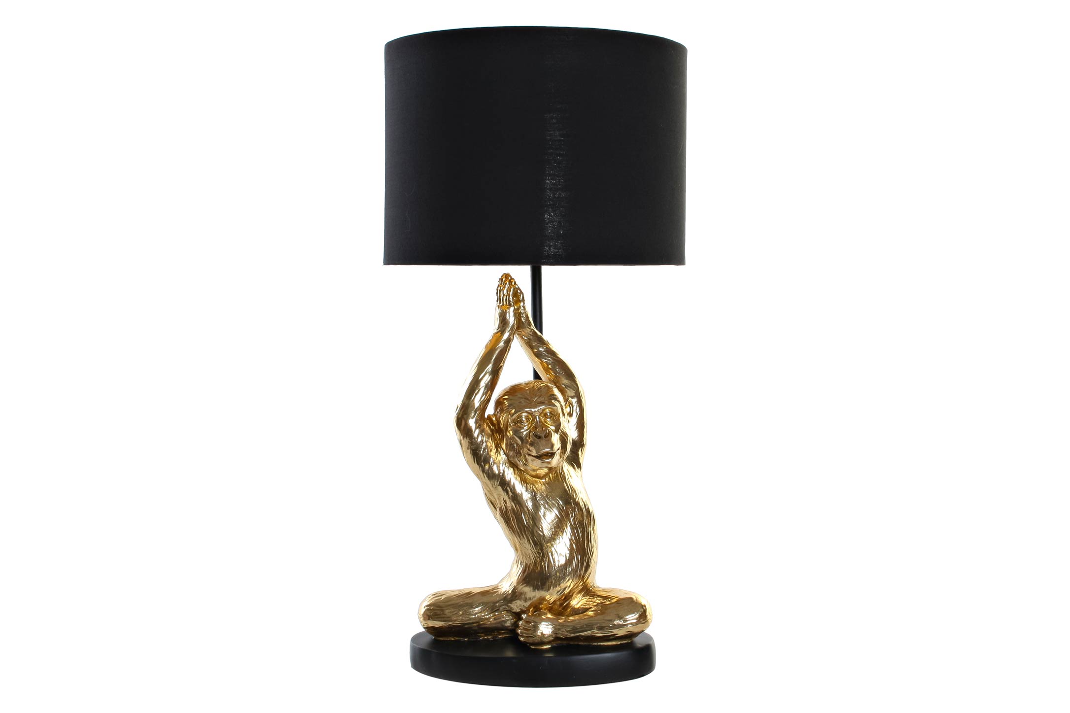 LAMPARA SOBREMESA RESINA 25X25X49 MONO YOGA