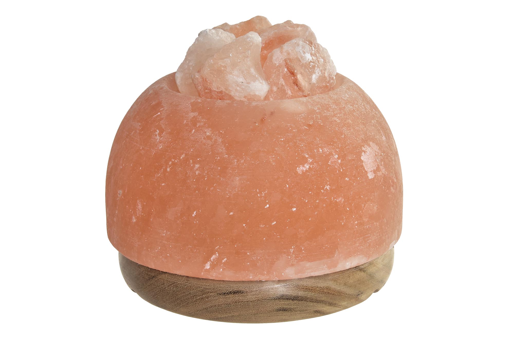 LAMPARA SOBREMESA SAL DEL HIMALAYA 16X16X18 HUEVO
