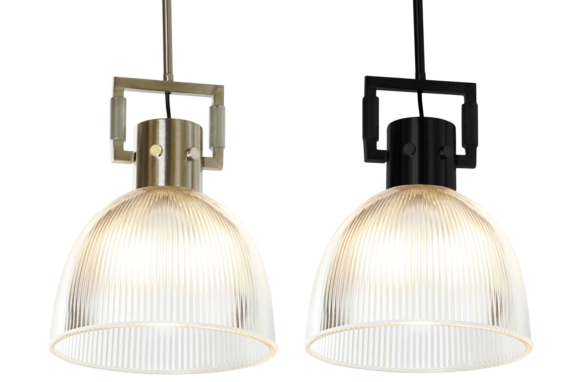 LAMPARA TECHO CRISTAL METAL 25,4X25,4X35,5 2 SURT.
