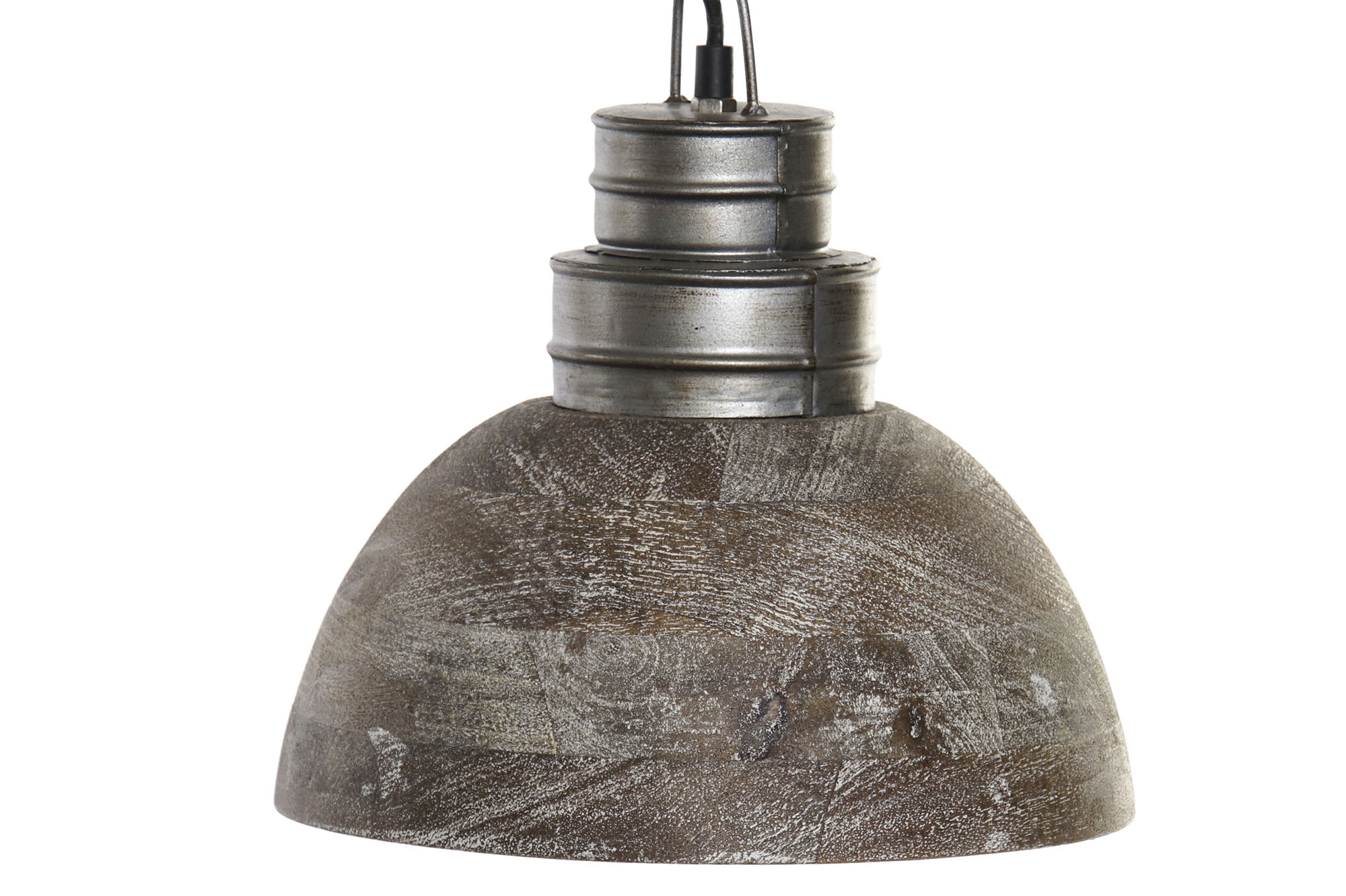LAMPARA TECHO METAL MANGO 29X29X28