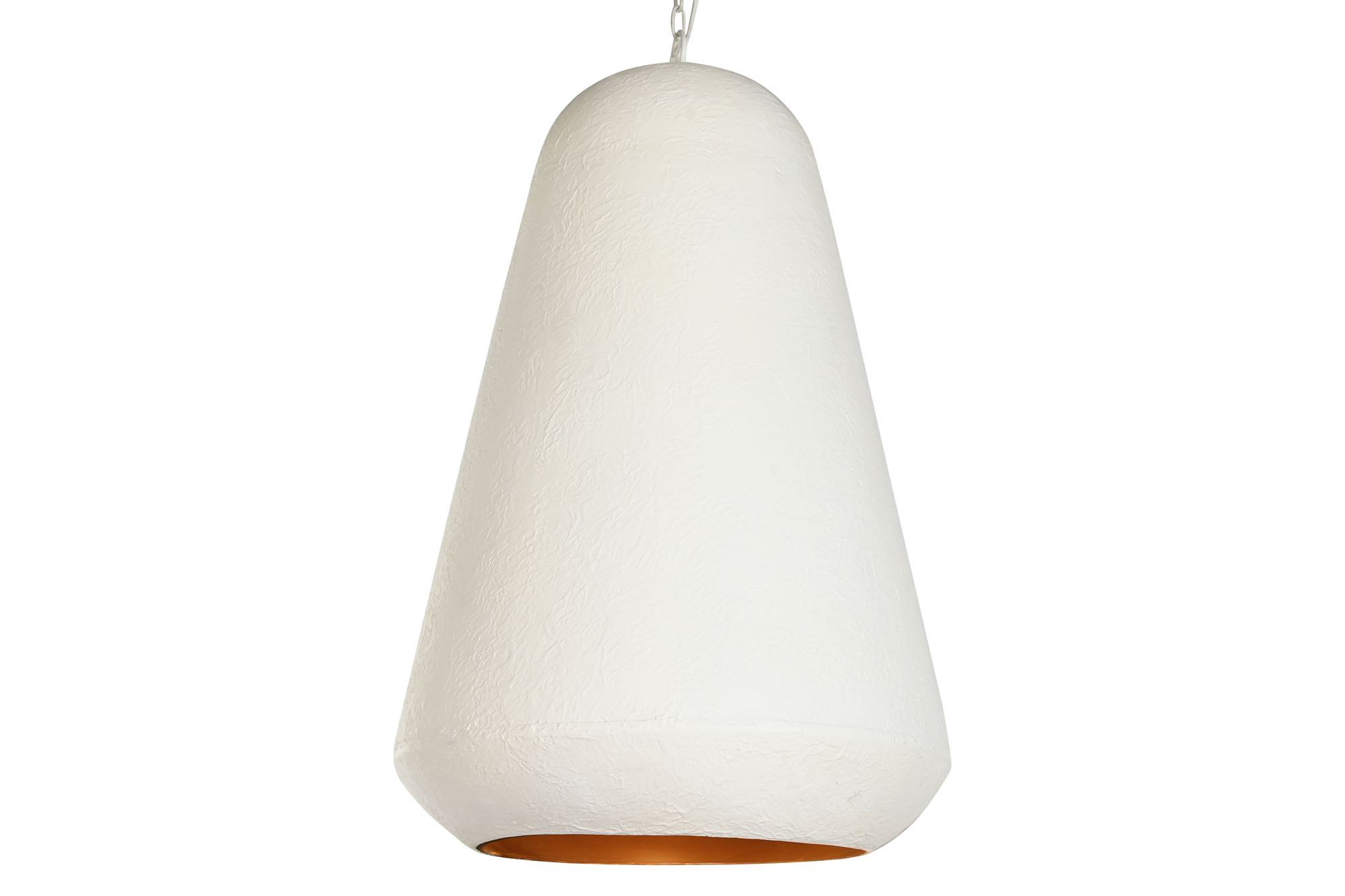 LAMPARA TECHO HIERRO 58X58X85 PATINADO BLANCO