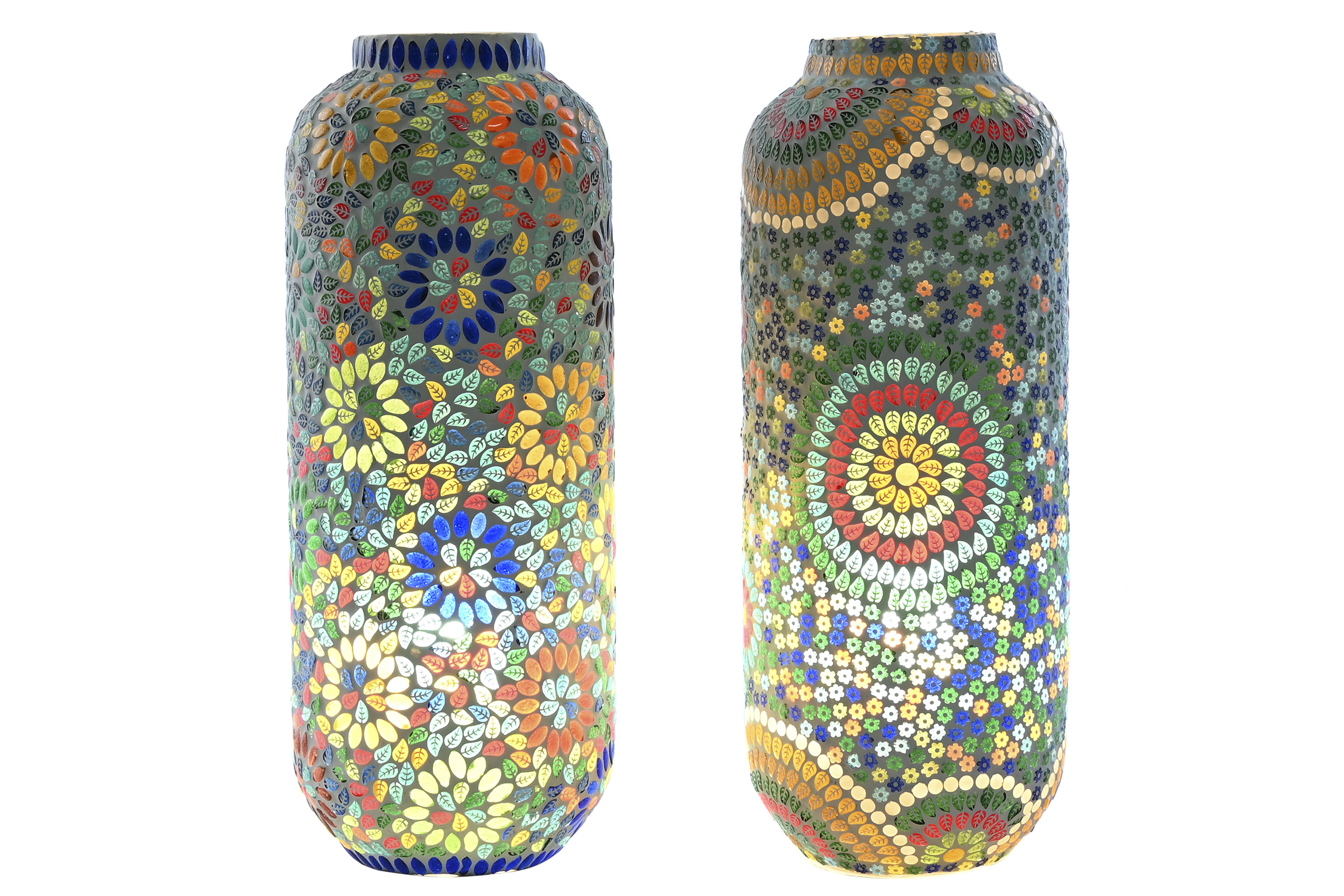 LAMPARA SOBREMESA CRISTAL 17X17X44 MANDALA 2 SURT.