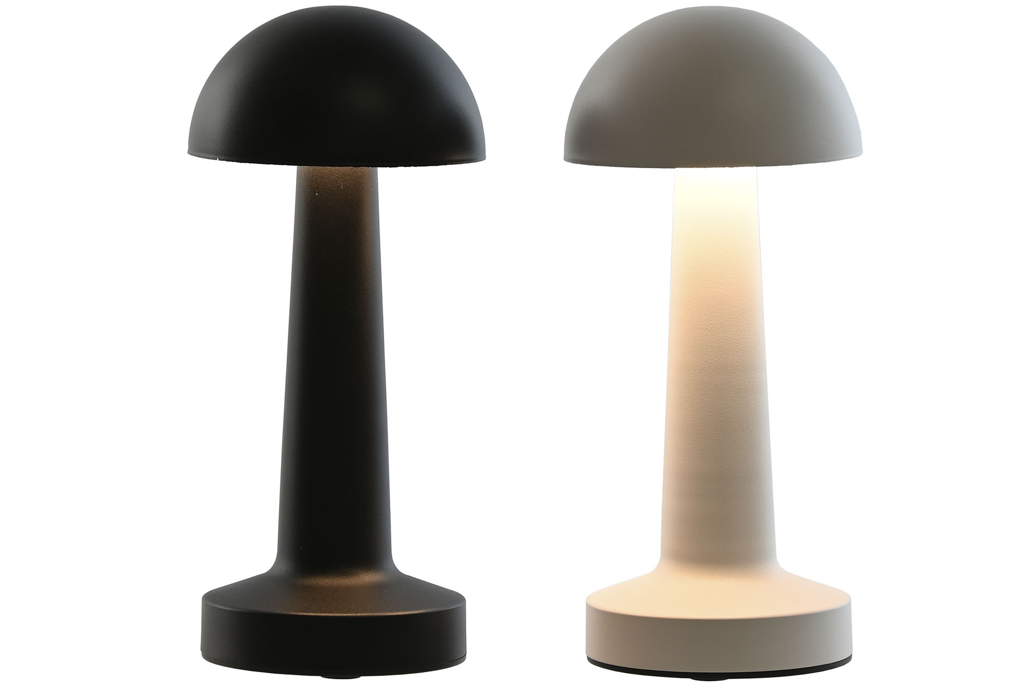 LAMPARA SOBREMESA LED METAL 9X9X22 TACTIL 2 SURT.