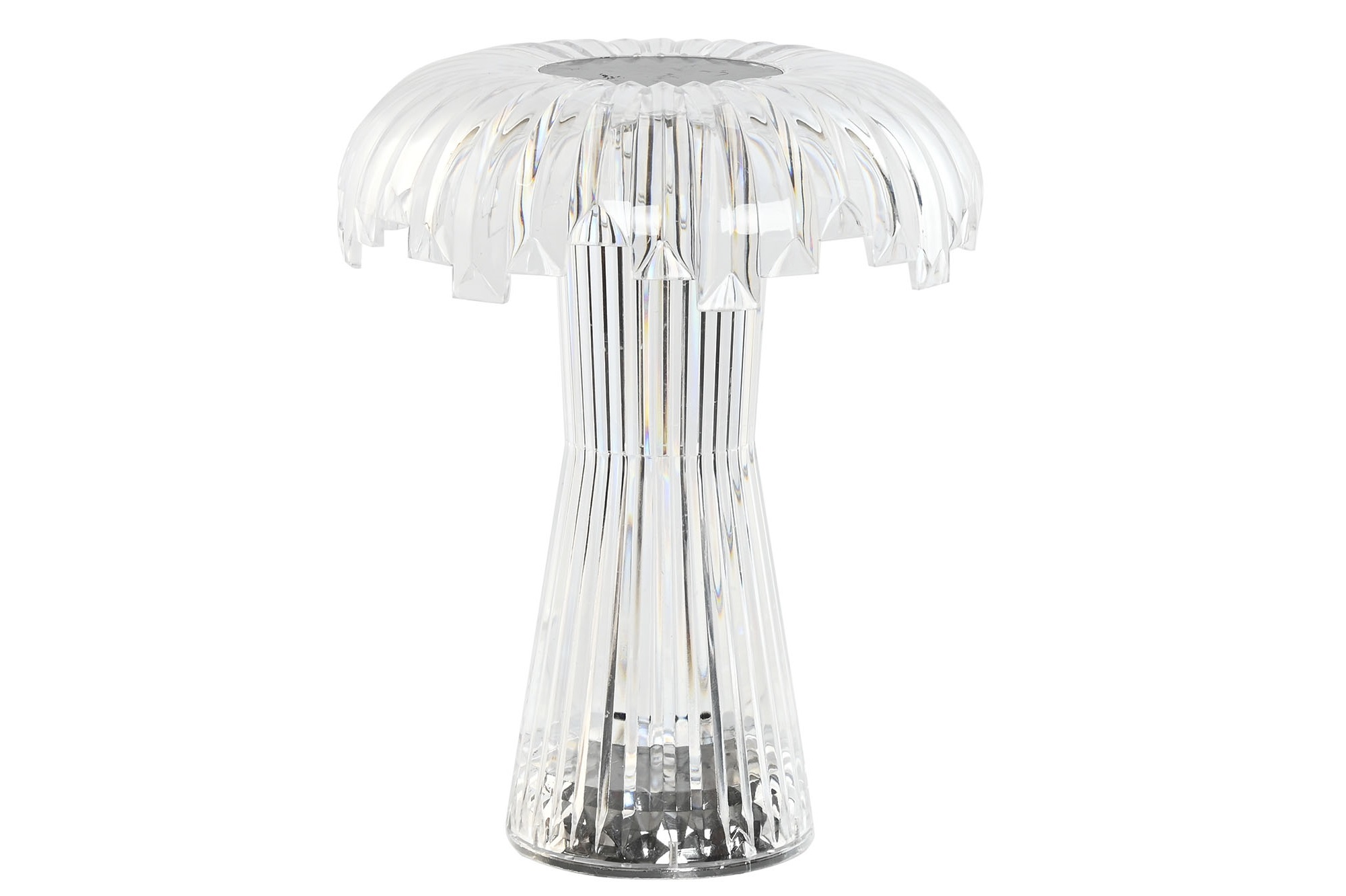 LAMPARA SOBREMESA LED ACRILICO 16X16X20 TACTIL