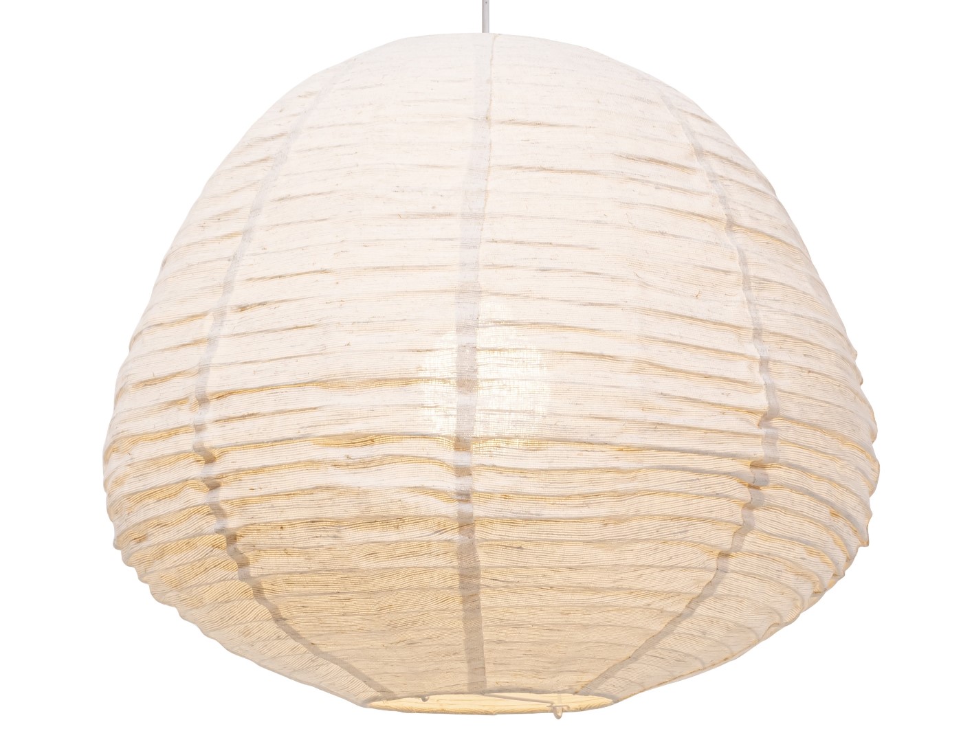 LAMPARA TECHO YUTE 55X55X47 NATURAL CRUDO
