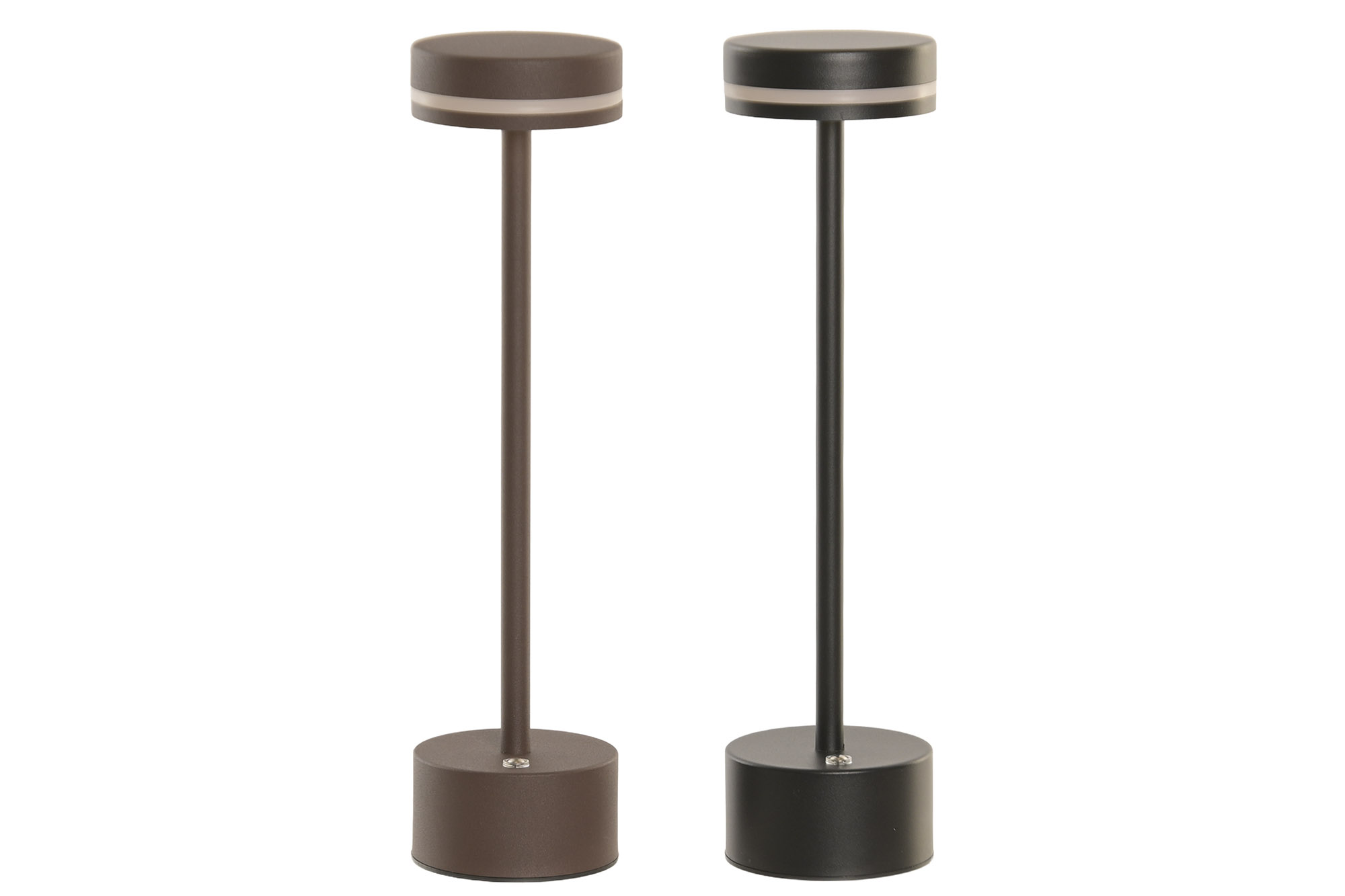 LAMPARA TACTIL LED HIERRO 8X8X31 TACTIL 2 SURT.